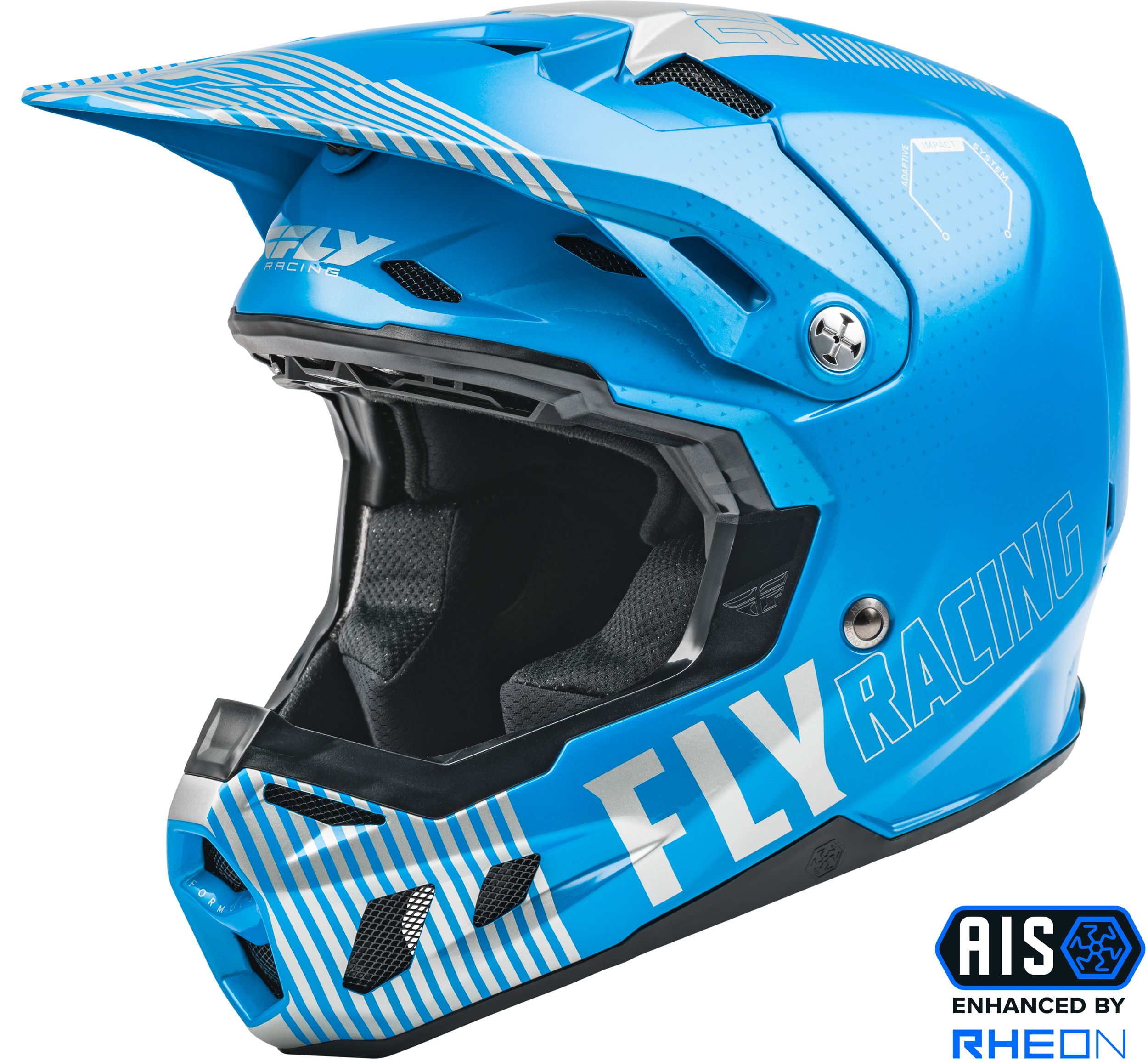 FORMULA CC PRIMARY HELMET BLUE/GREY YL