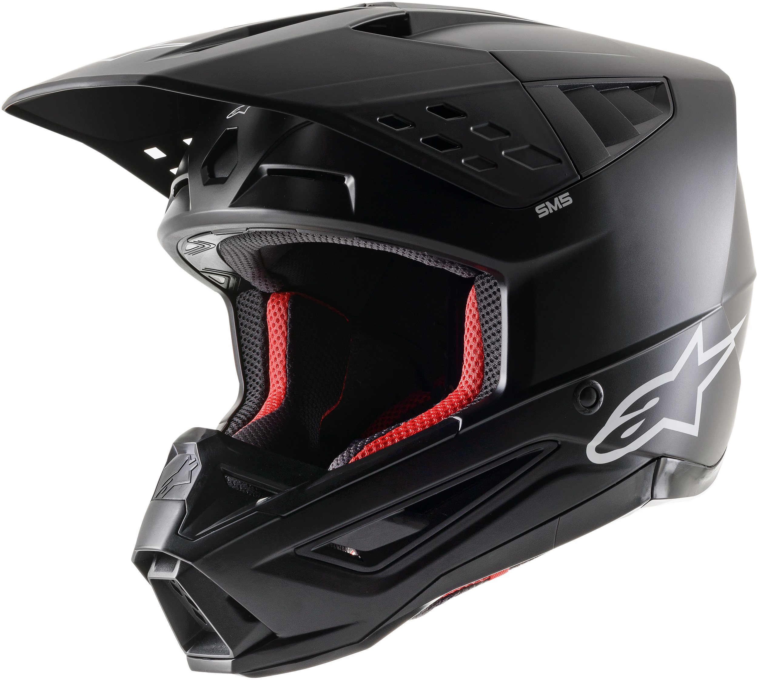 S-M5 SOLID HELMET BLACK MATT XS
