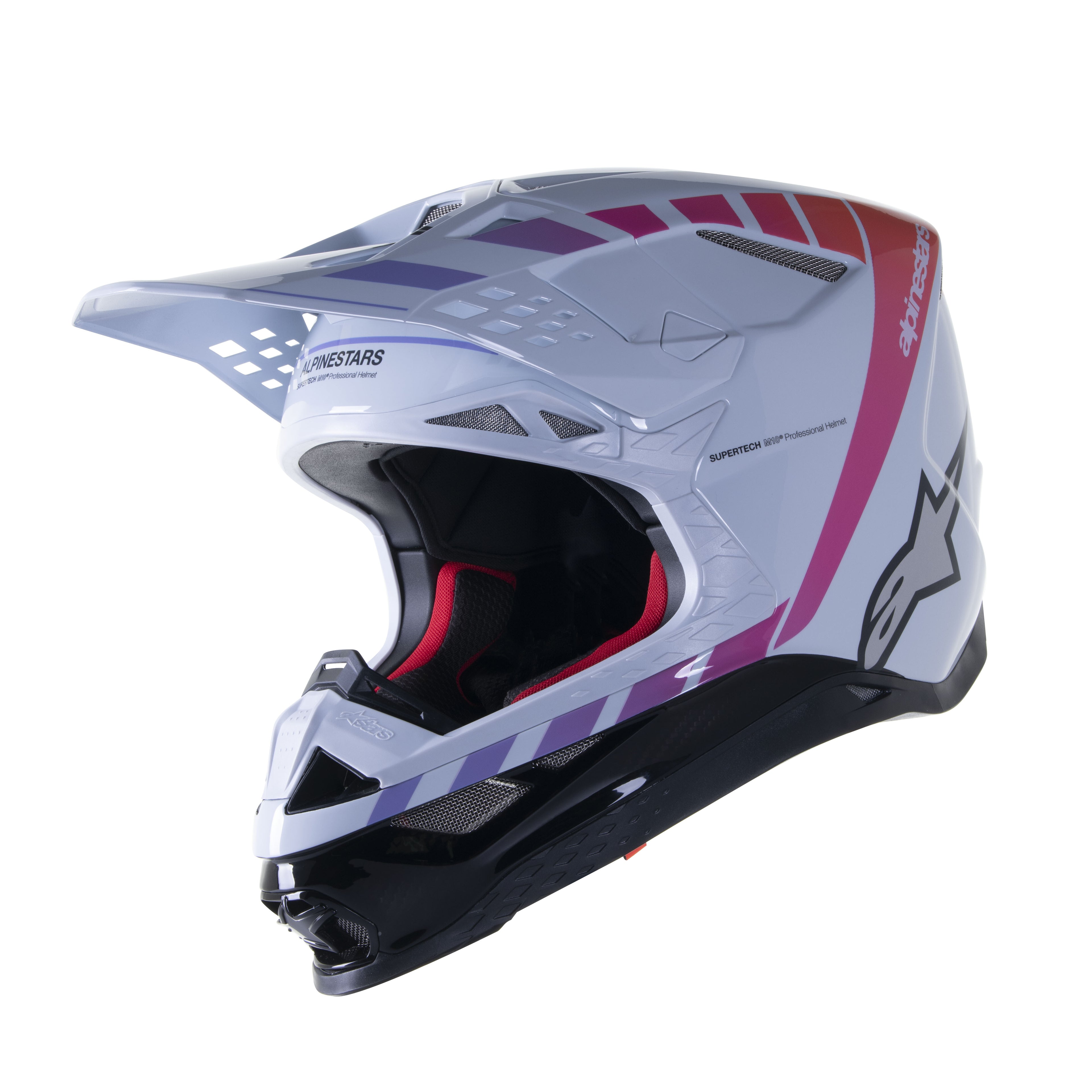 S-M10 LE DAYTONA 23 HELMET GREY/ORANGE FLUO/RHODAMINE SM