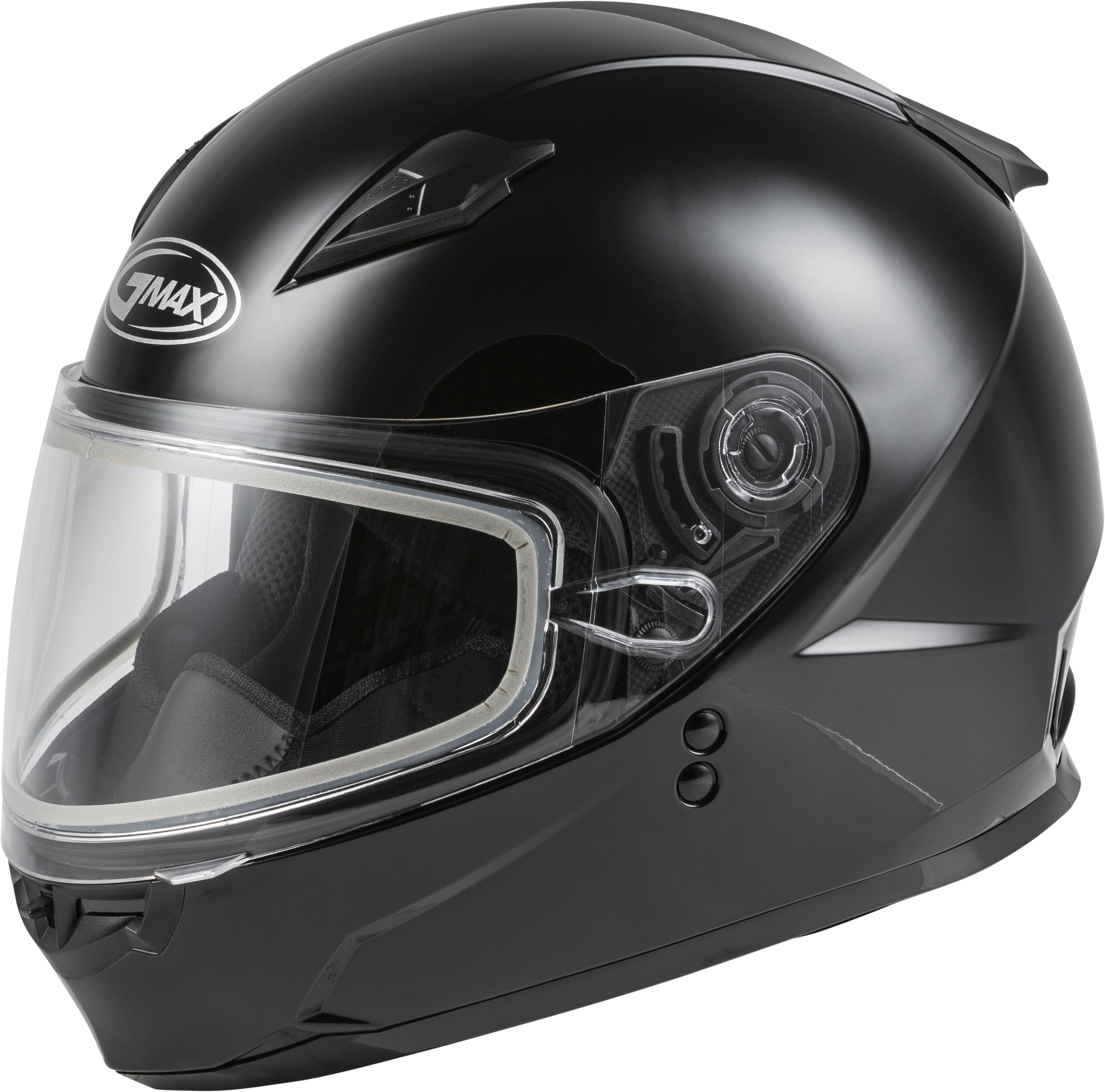 YOUTH GM-49Y FULL-FACE SNOW HELMET BLACK YL