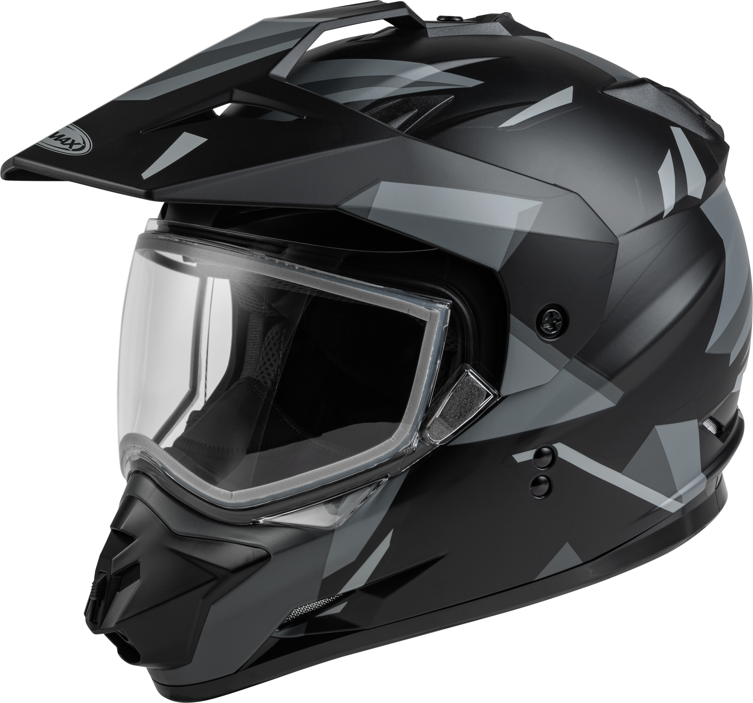 GM-11S RIPCORD ADVENTURE SNOW HELMET MATTE BLACK/GREY LG