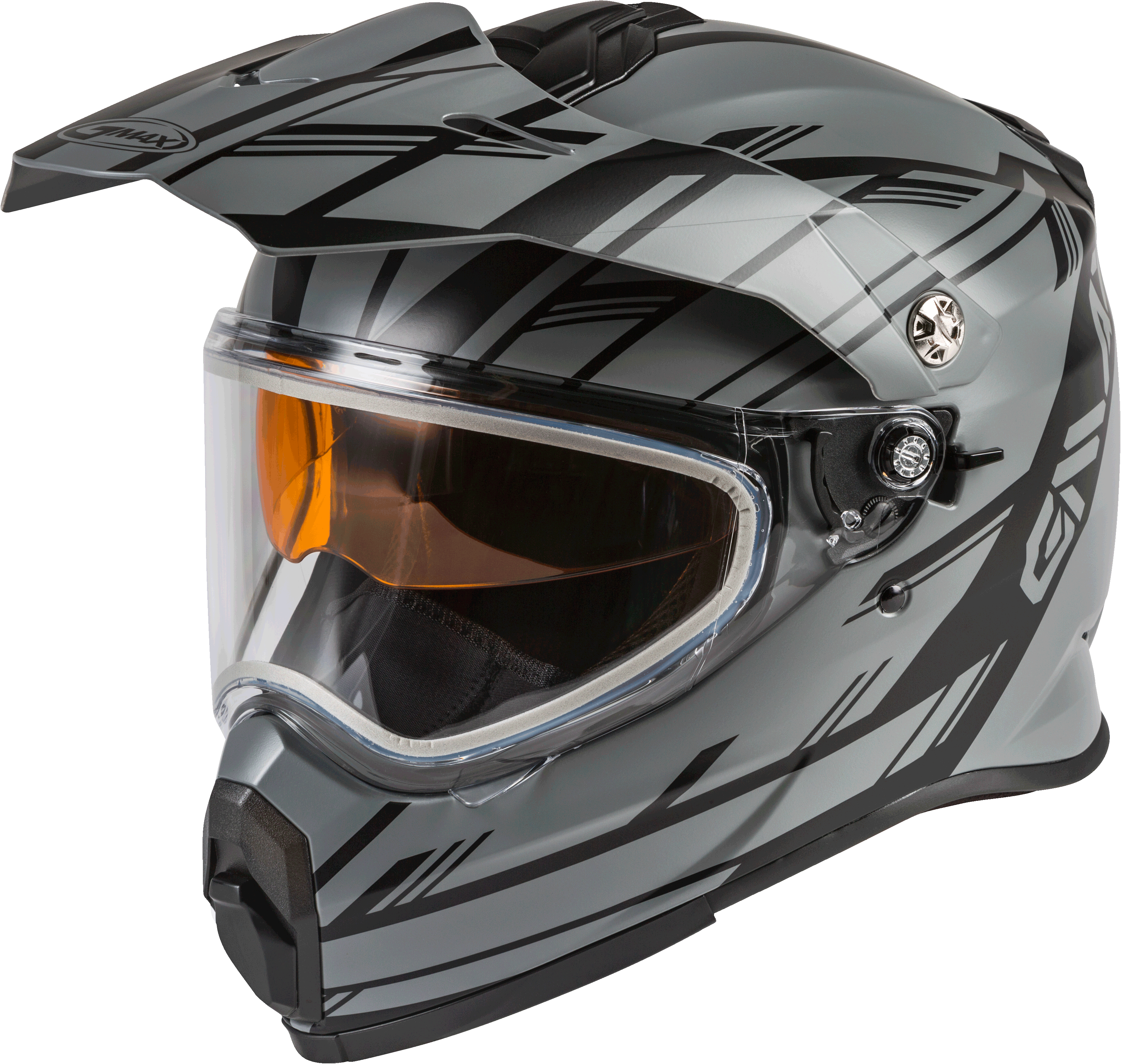 AT-21S ADVENTURE EPIC SNOW HELMET MATTE GREY/BLACK SM