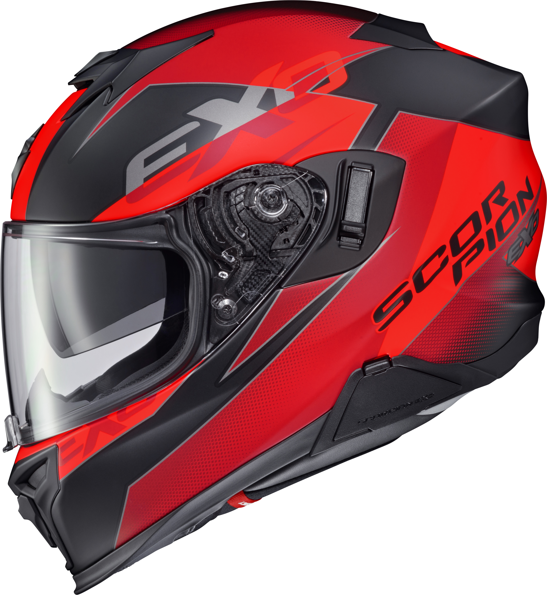 EXO-T520 HELMET FACTOR RED MD