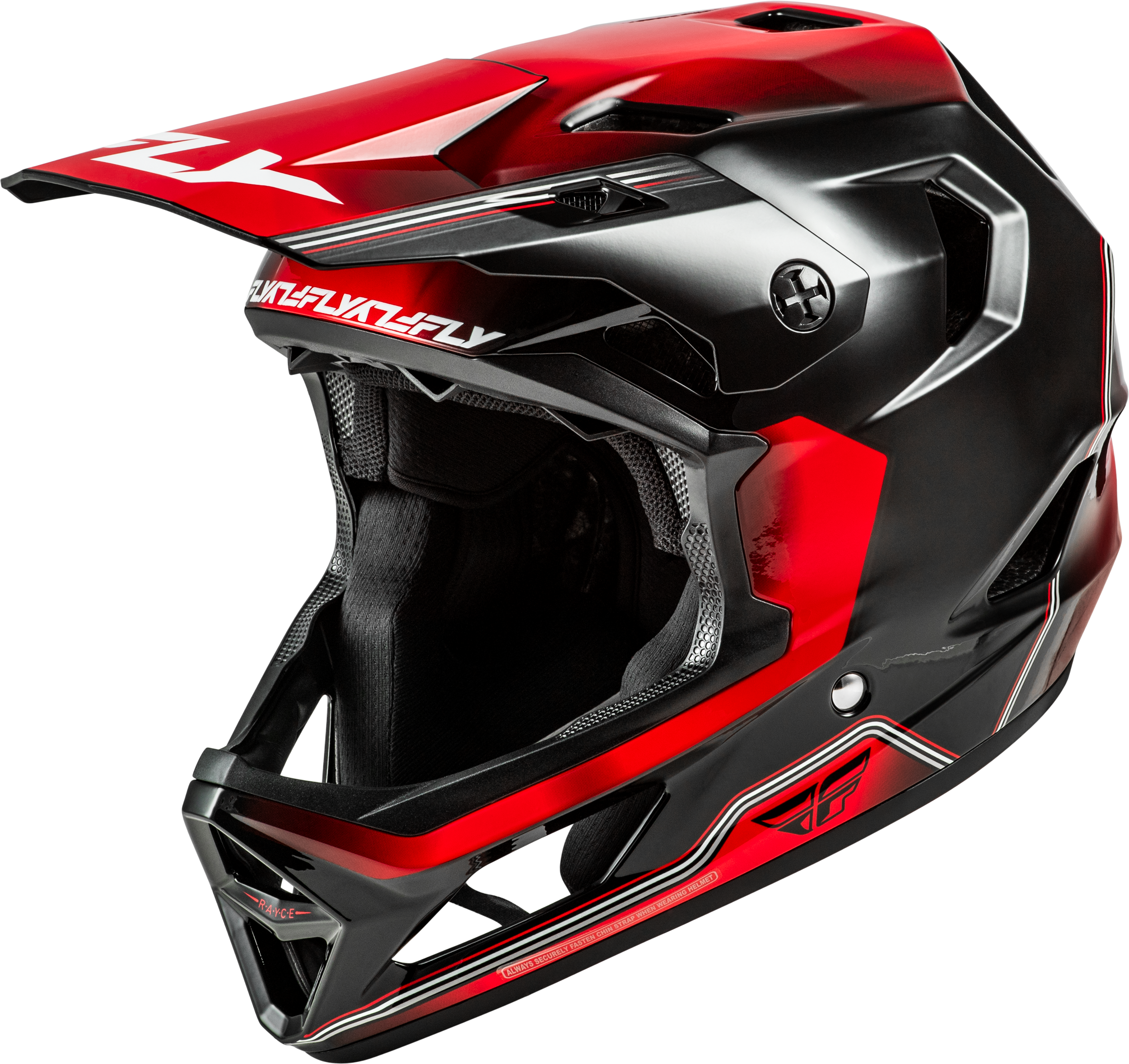 RAYCE REPEAT BICYCLE HELMET BLACK/RED SM