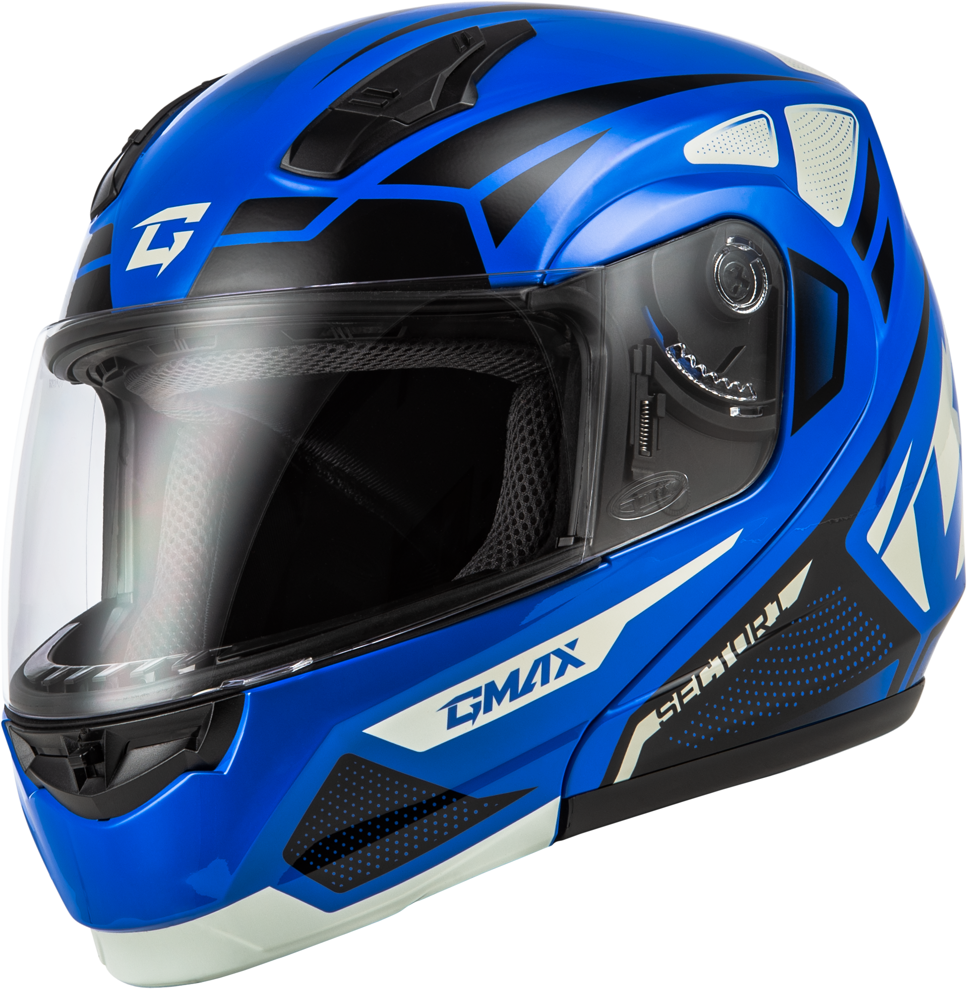MD-04 SECTOR HELMET BLUE/BLACK 3X