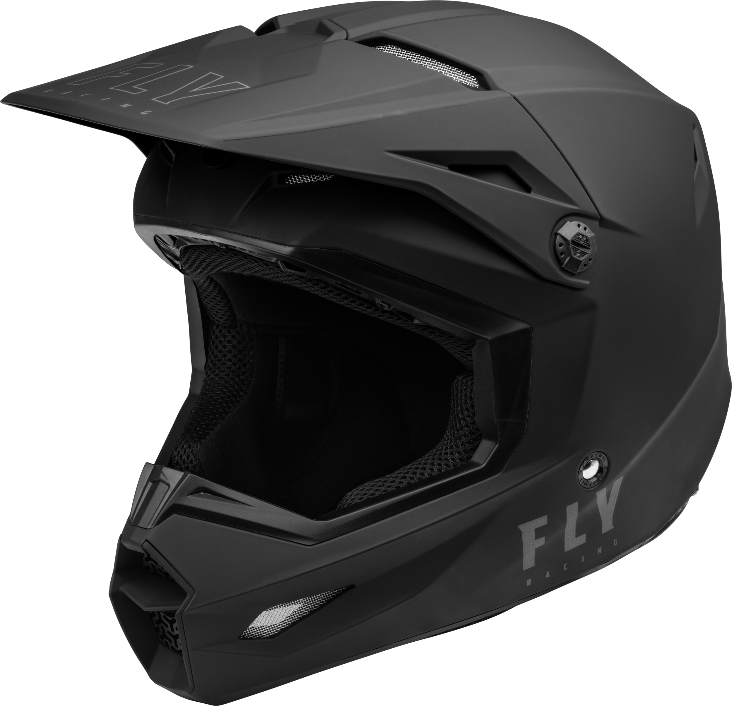 KINETIC SOLID HELMET MATTE BLACK 2X