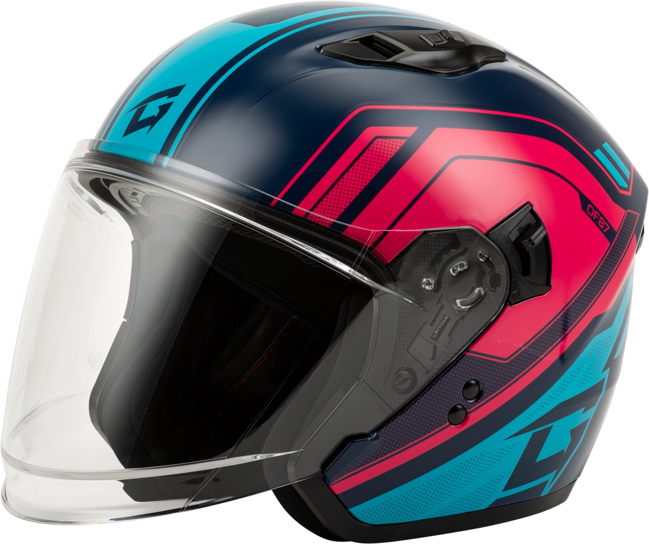 OF-87 DUKE HELMET BLUE/RED XS