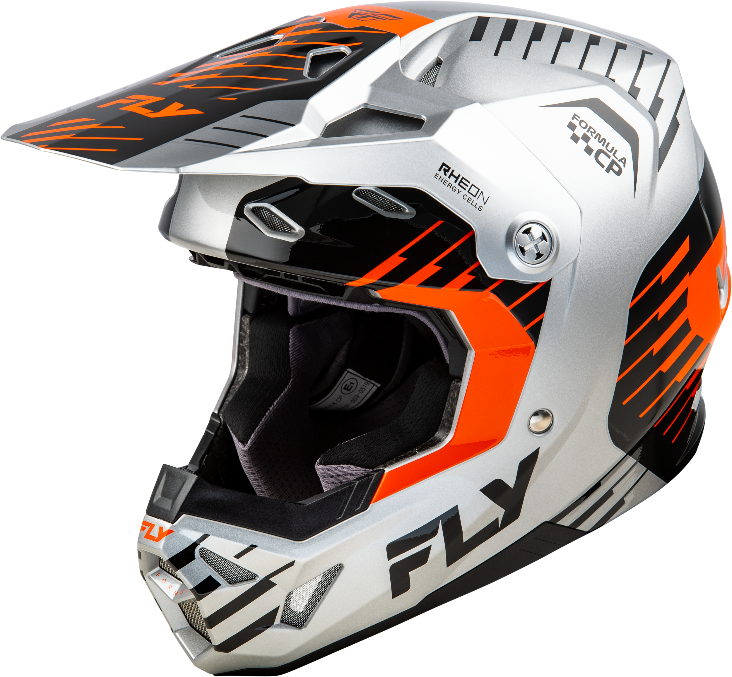 FORMULA CP SLICE HELMET GREY/ORANGE/BLACK MD