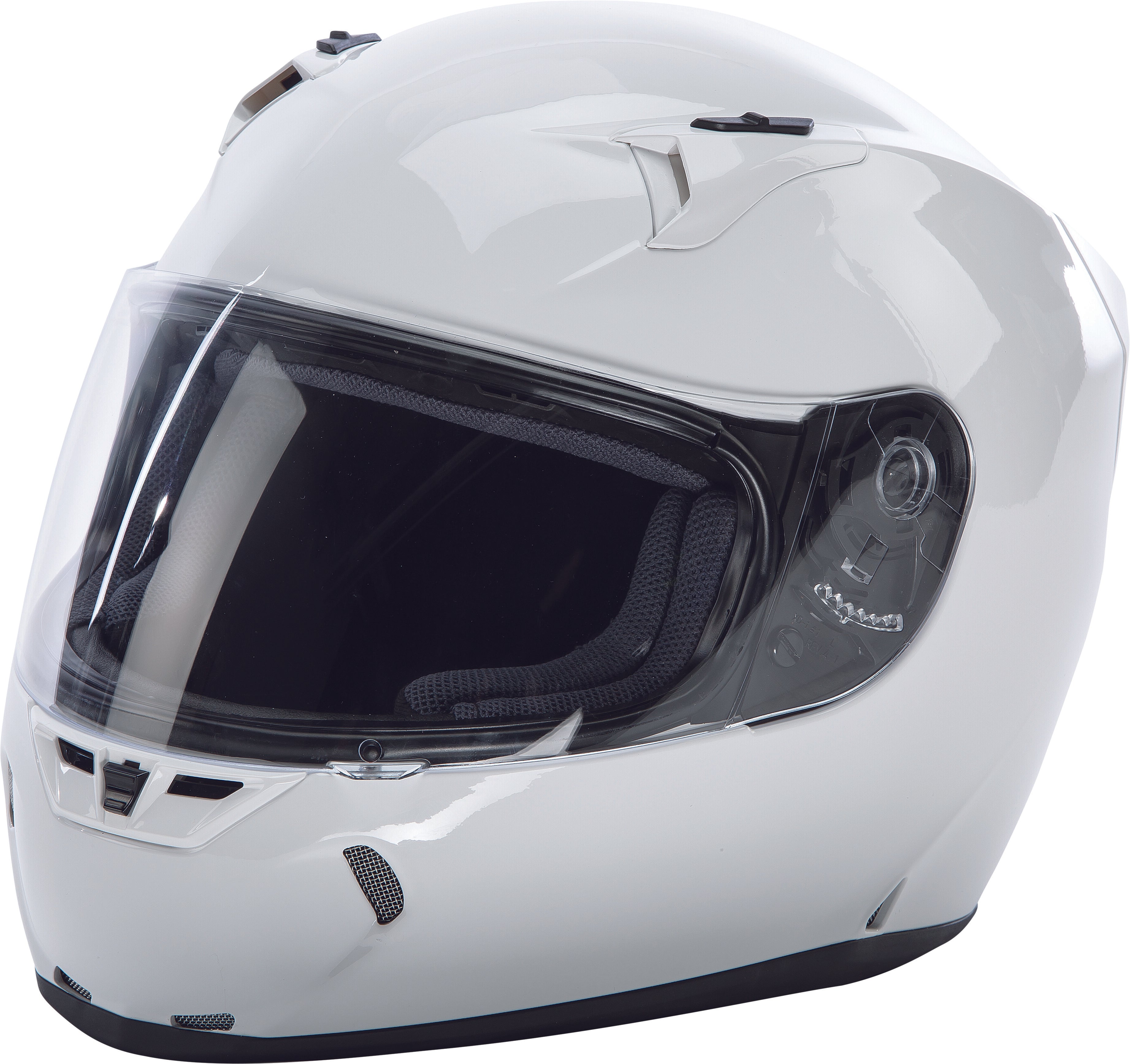 REVOLT SOLID HELMET ECE WHITE XL