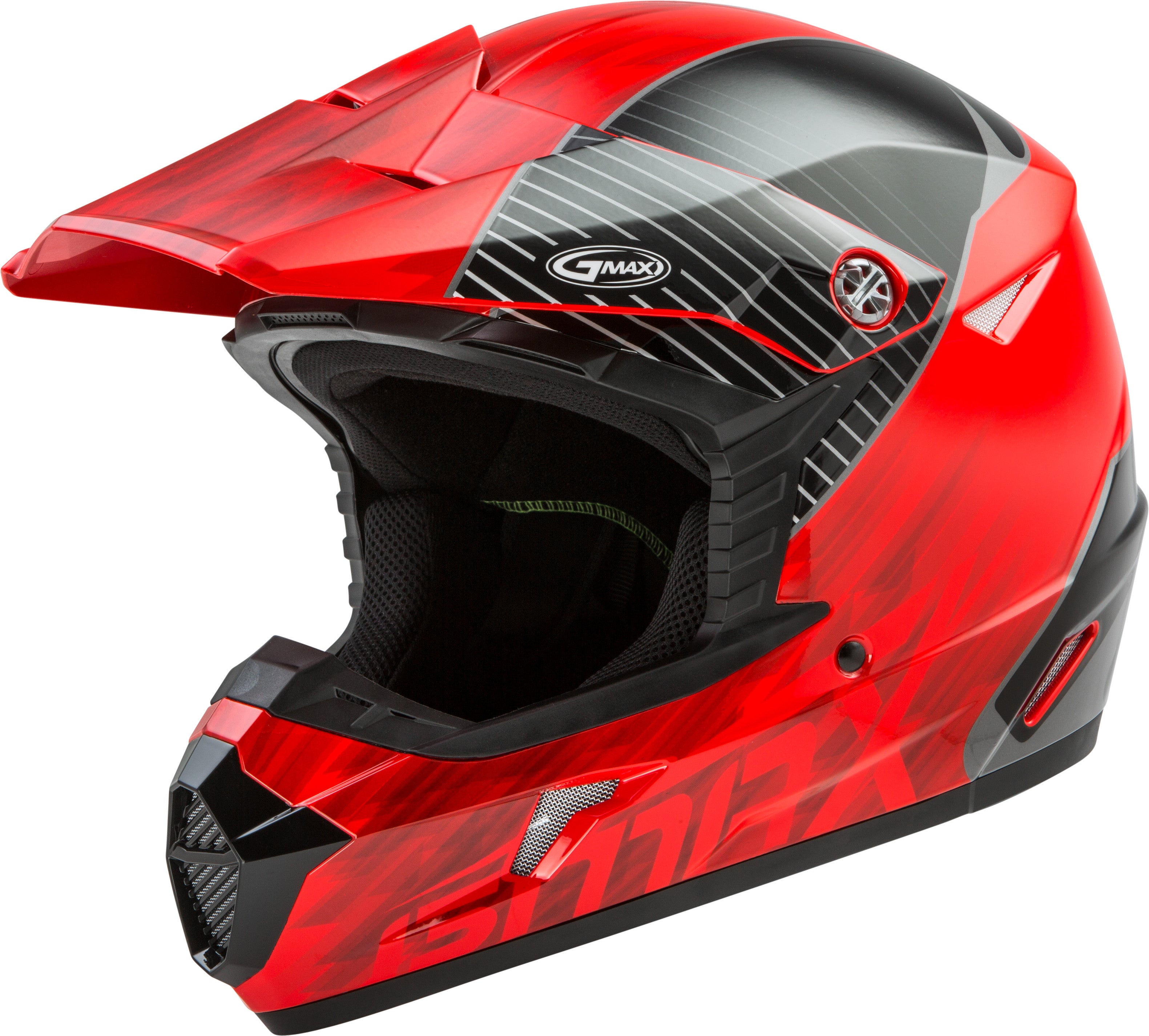 MX-46 OFF-ROAD COLFAX HELMET RED/BLACK SM