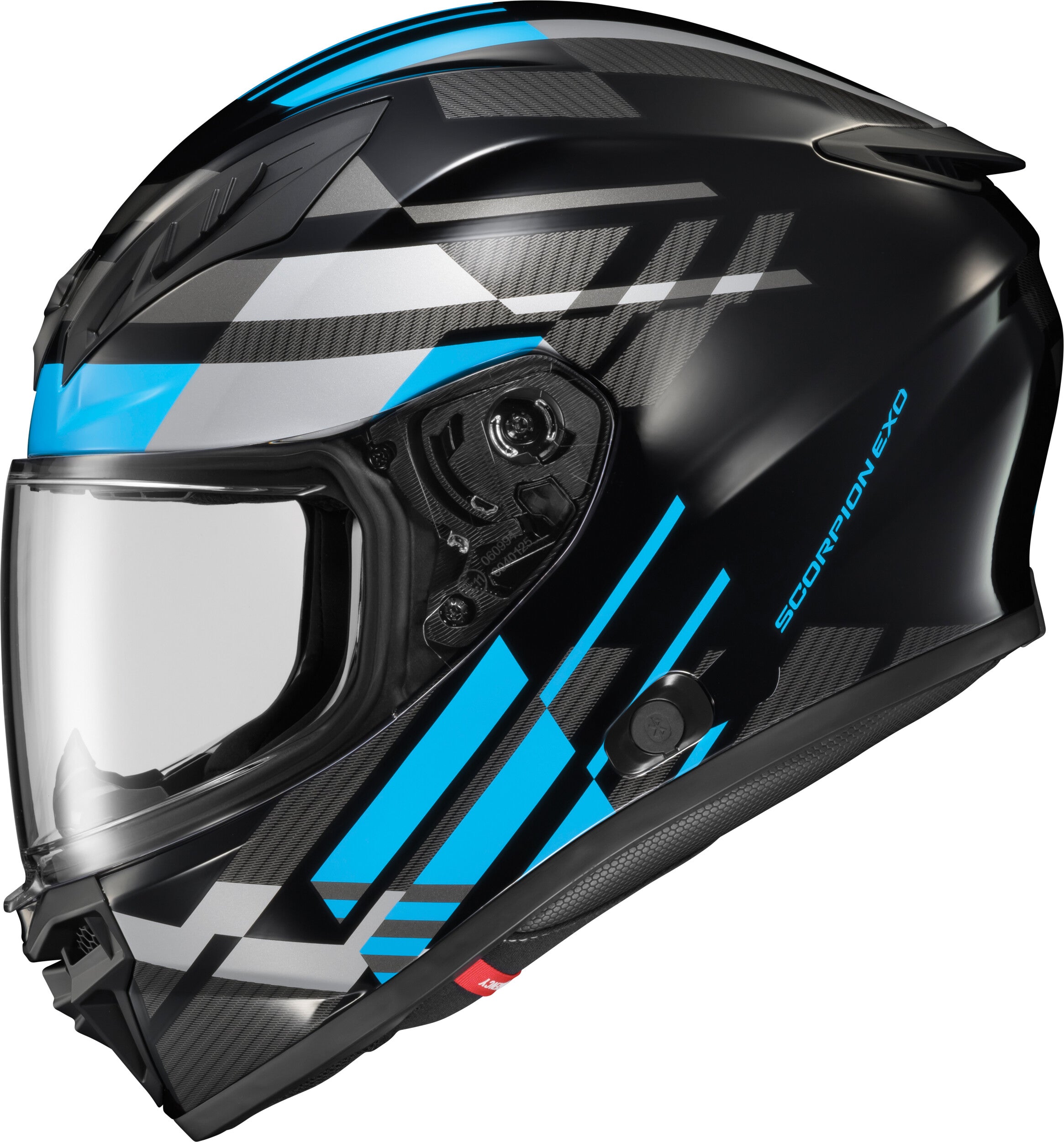 EXO-R430 FULL-FACE HELMET PARADOX LIGHT BLUE SM