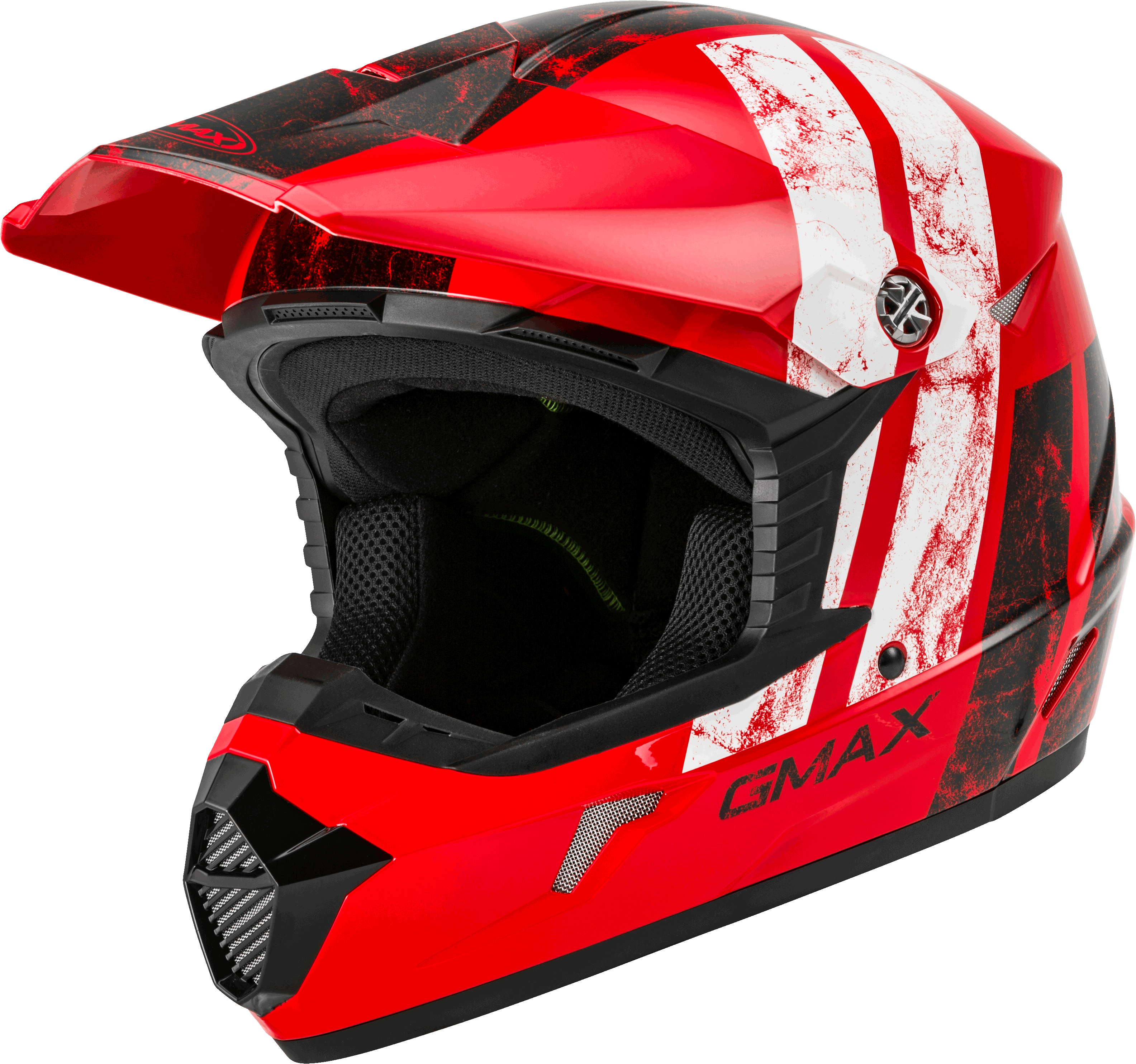 MX-46 OFF-ROAD DOMINANT HELMET RED/BLACK/WHITE XS