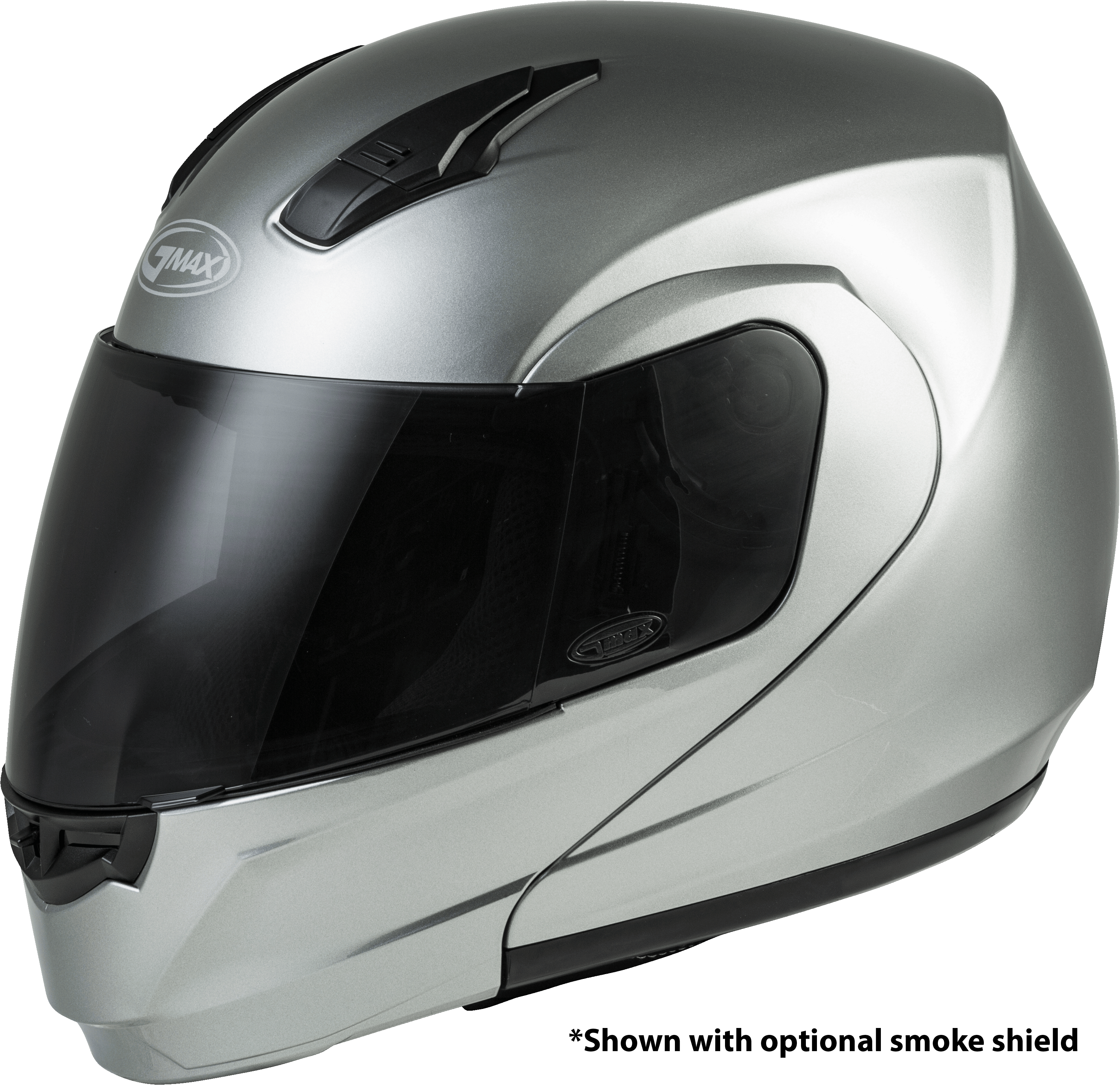 MD-04 MODULAR HELMET METALLIC SILVER 3X