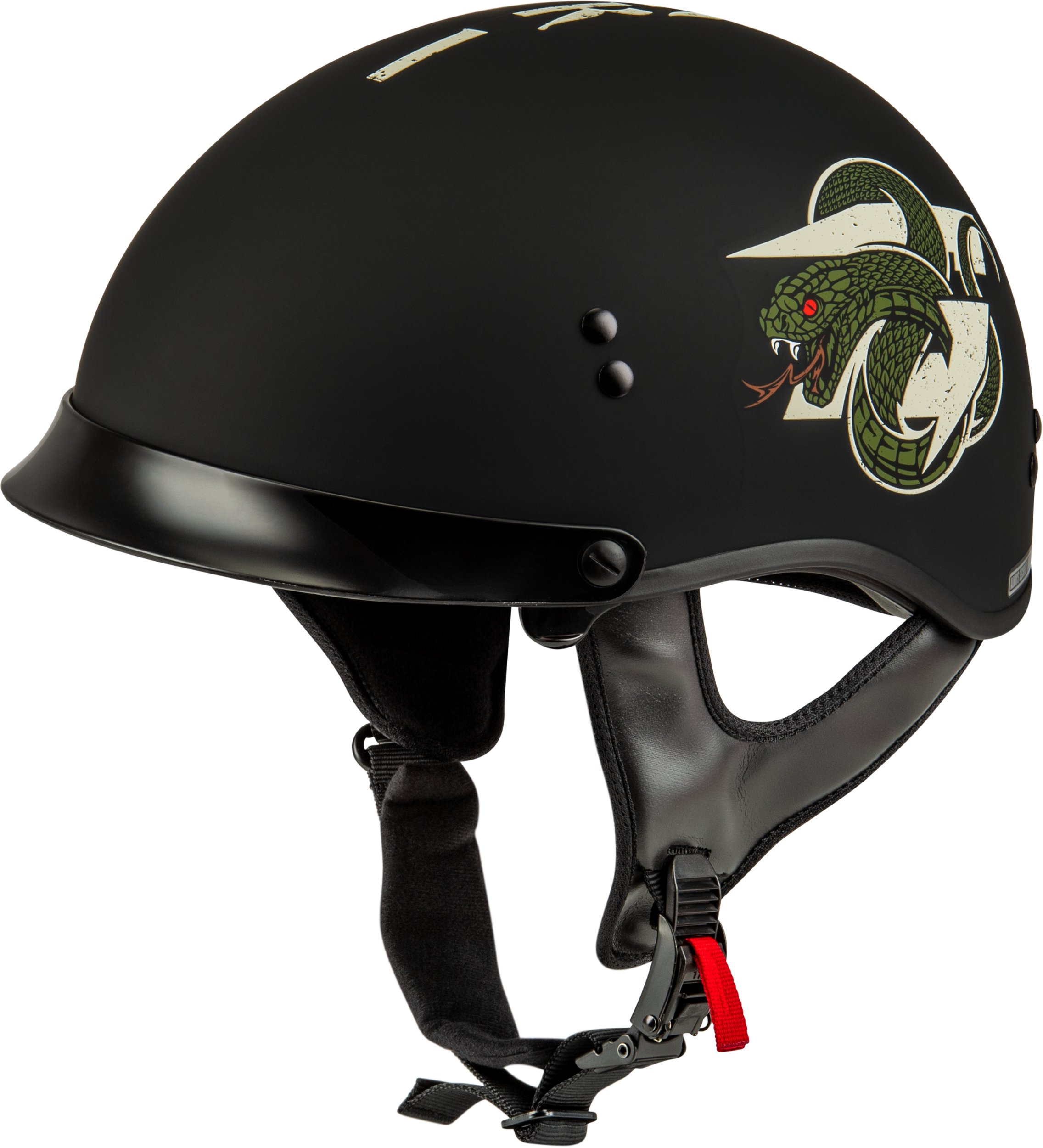 HH-65 DRK1 HELMET W/ PEAK MATTE BLACK/BONE XL