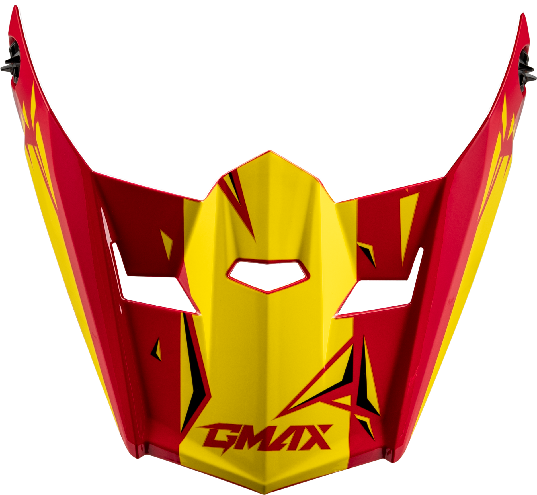 YOUTH MX-46Y UNSTABLE VISOR RED/YELLOW YS-YL