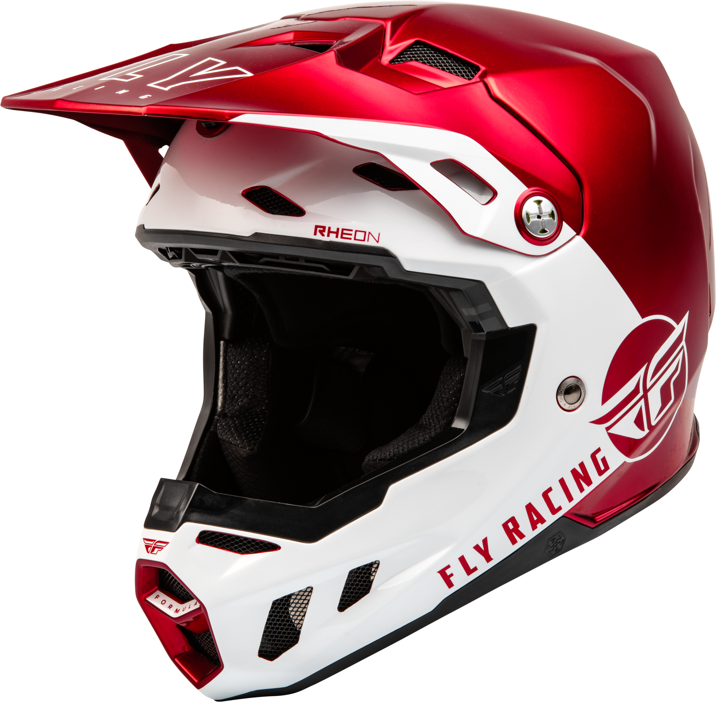 FORMULA CC CENTRUM HELMET METALLIC RED/WHITE SM