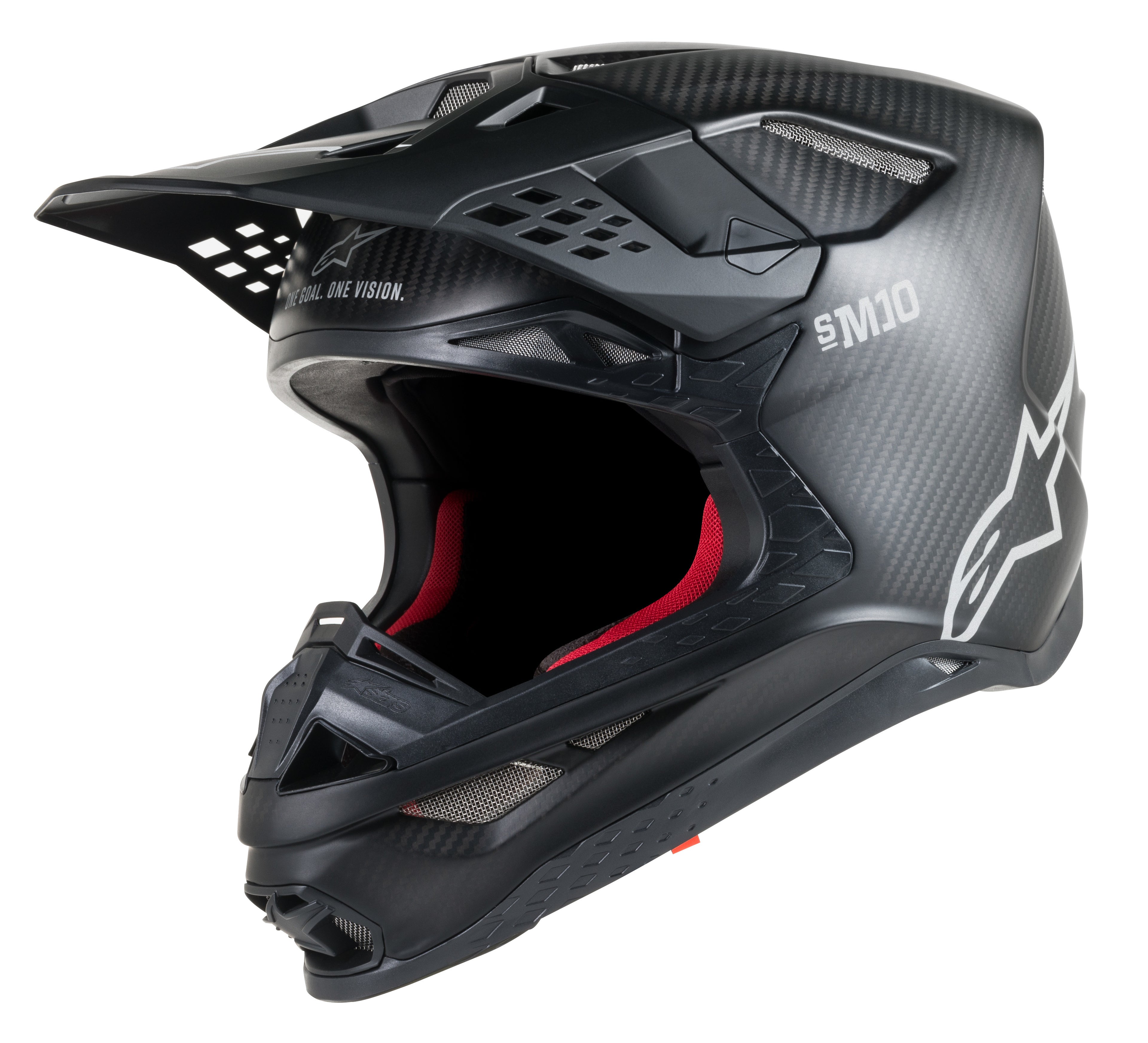 S.TECH S-M10 SOLID HELMET CARBON BLACK XL