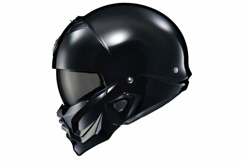 COVERT 2 OPEN-FACE HELMET GLOSS BLACK 2X
