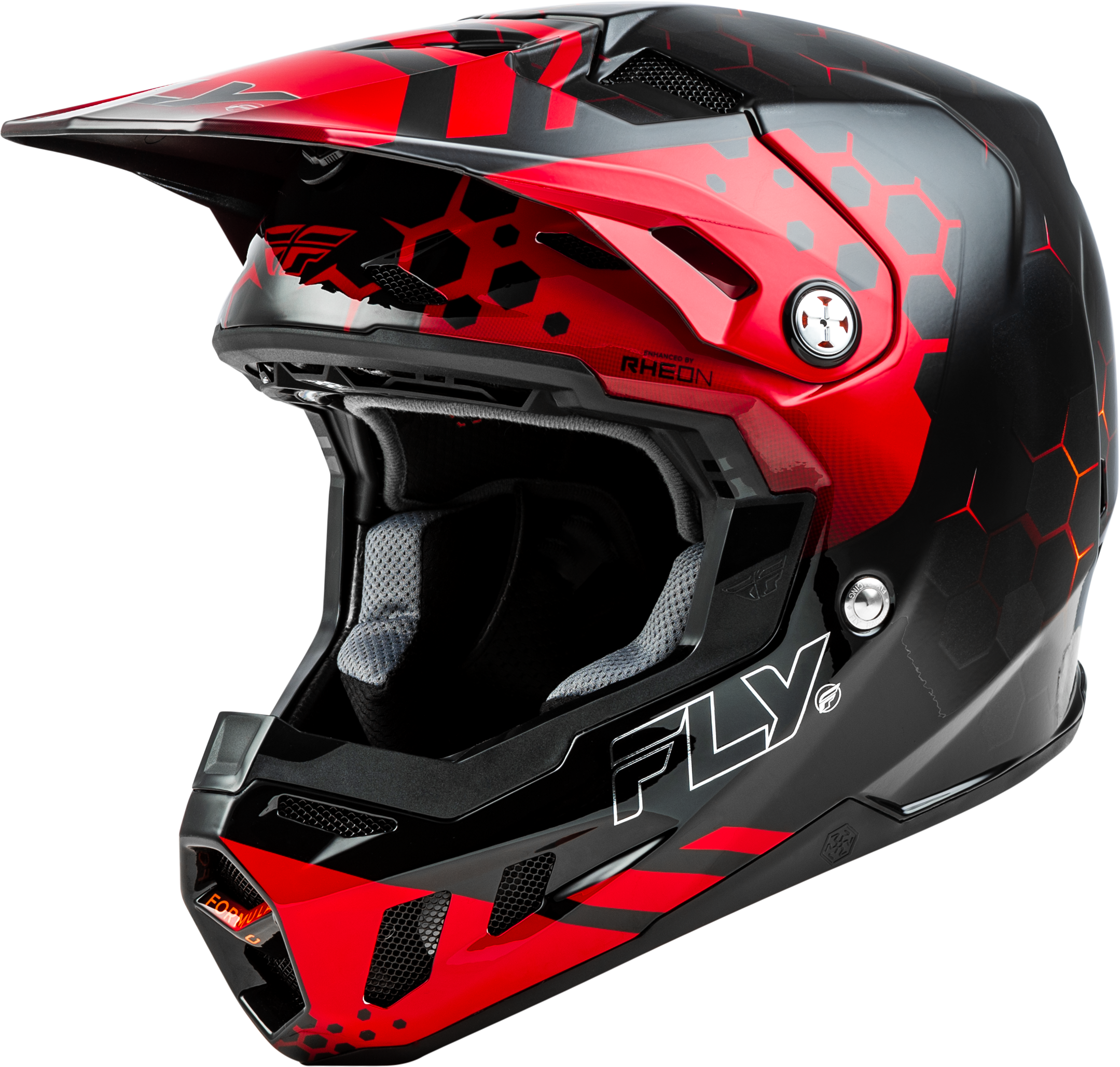 FORMULA CC TEKTONIC HELMET BLACK/RED/ORANGE LG