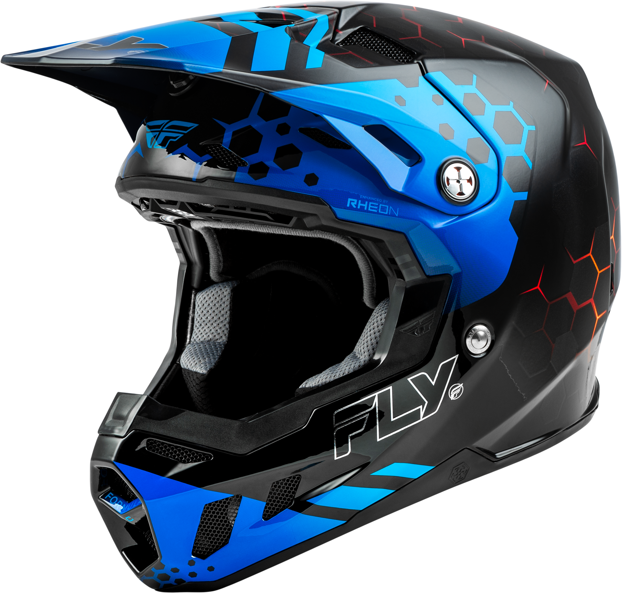 FORMULA CC TEKTONIC HELMET BLACK/BLUE/RED XL