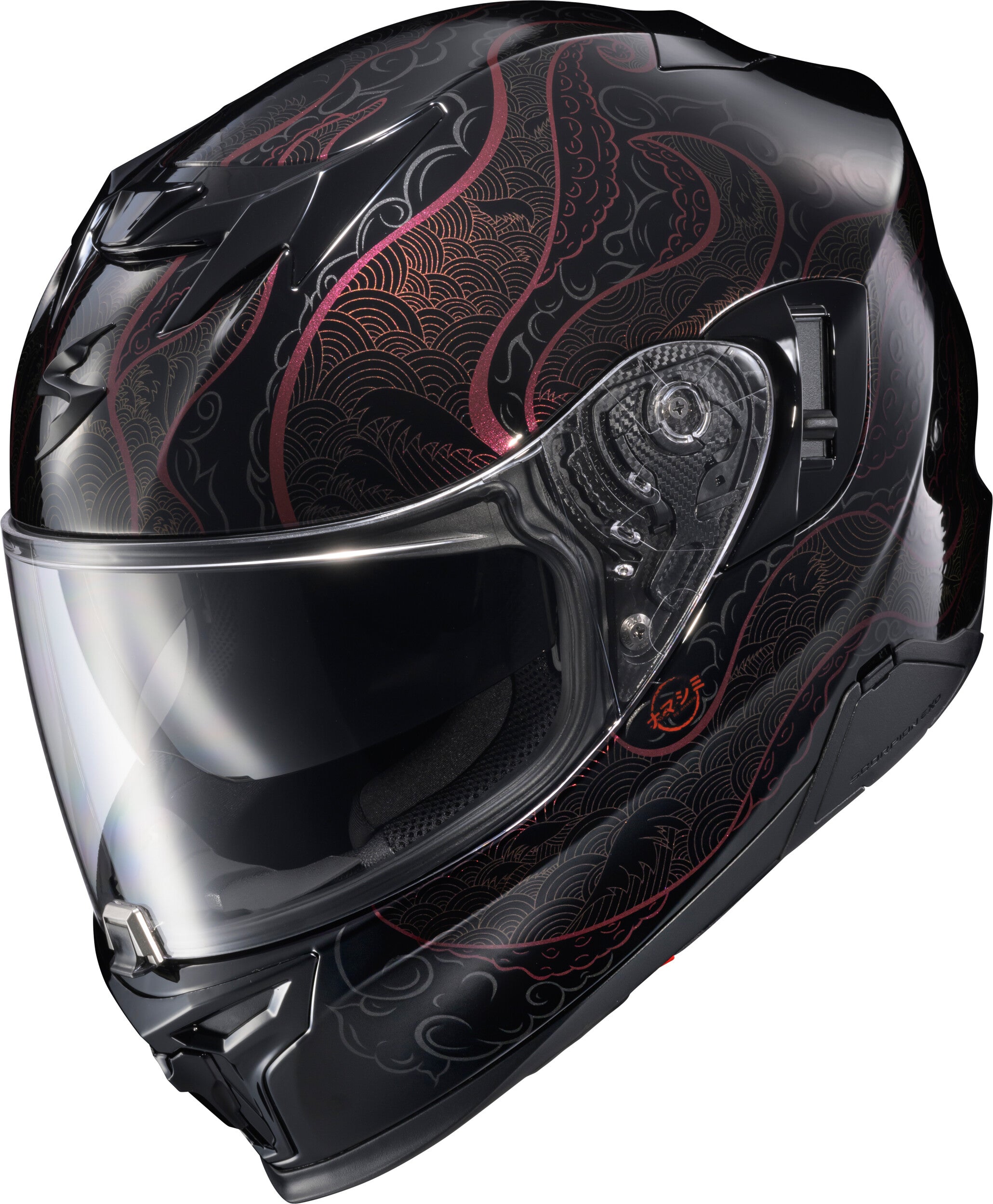 EXO-T520 HELMET NAMA-SHIMI BLACK/CHAMELEON 2X