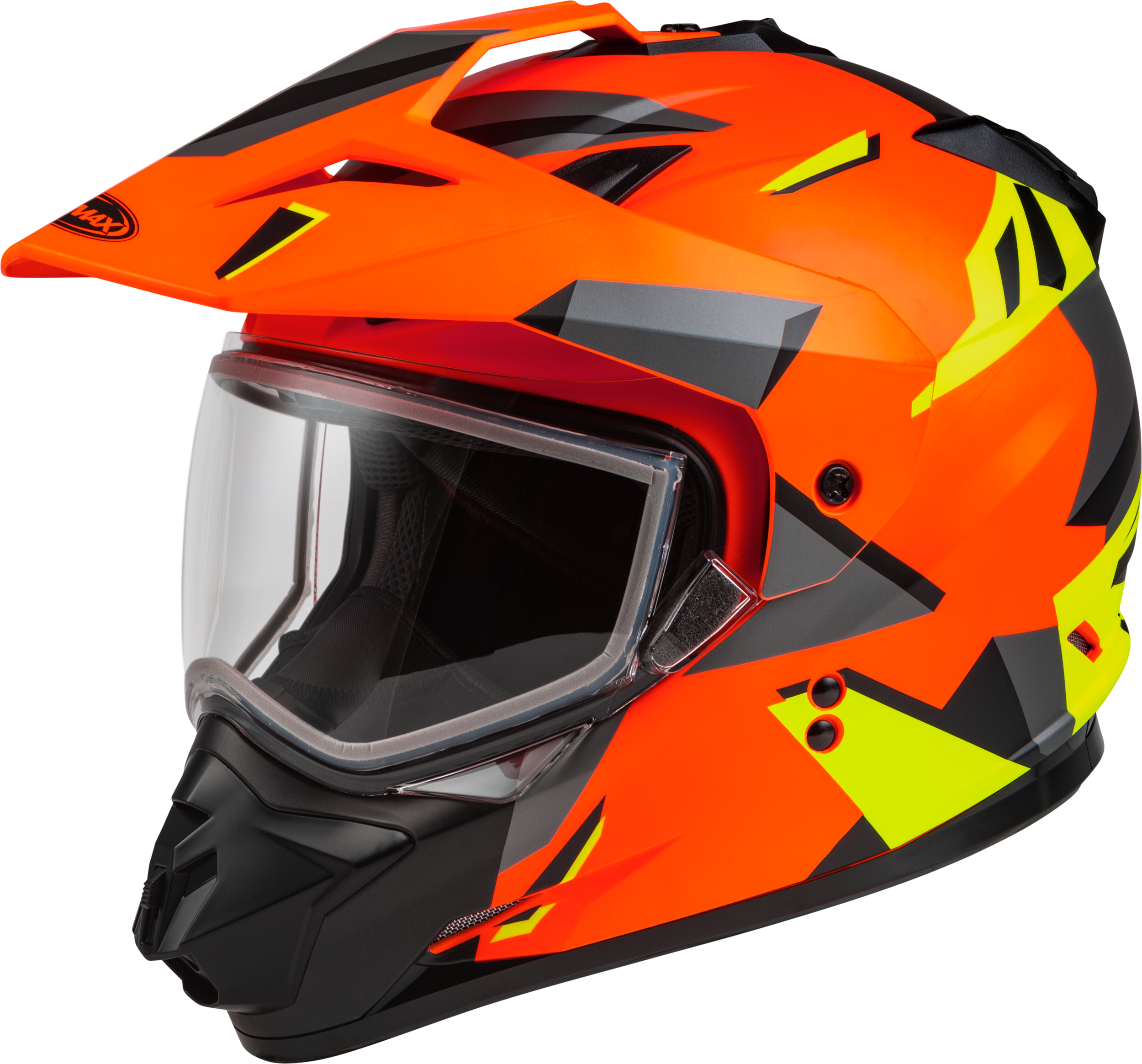 GM-11S RIPCORD ADVENTURE SNOW HELMET MATT NEON ORG/HI-VIS LG