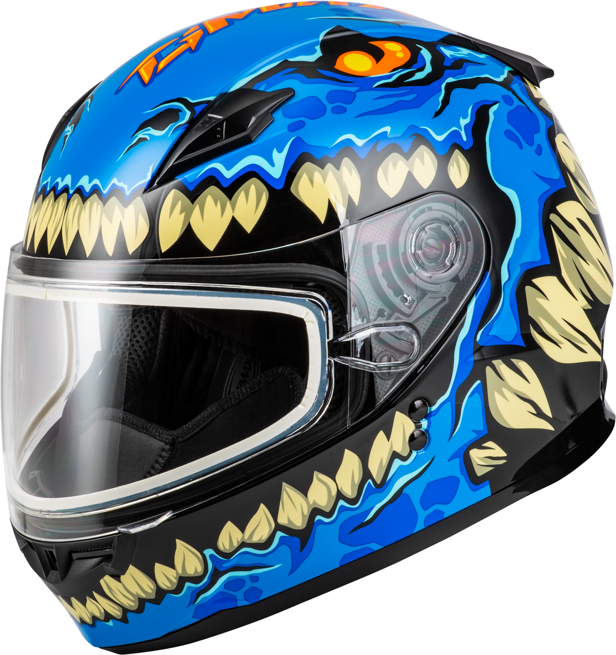 YOUTH GM-49Y DRAX SNOW HELMET BLUE YM