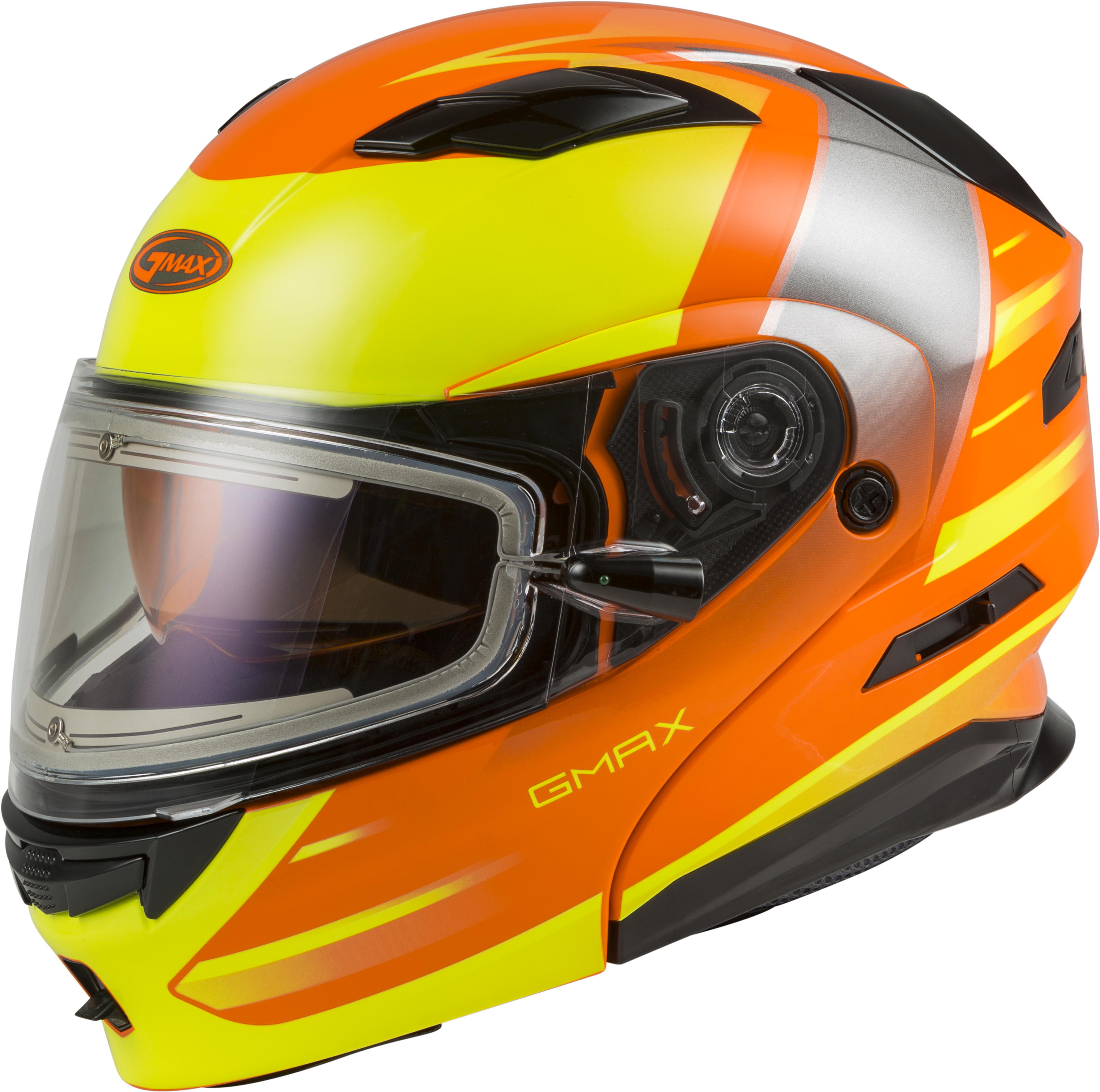 MD-01S MODULAR W/ELEC SHIELD DESCENDANT NEON ORG/HI-VIS 3X