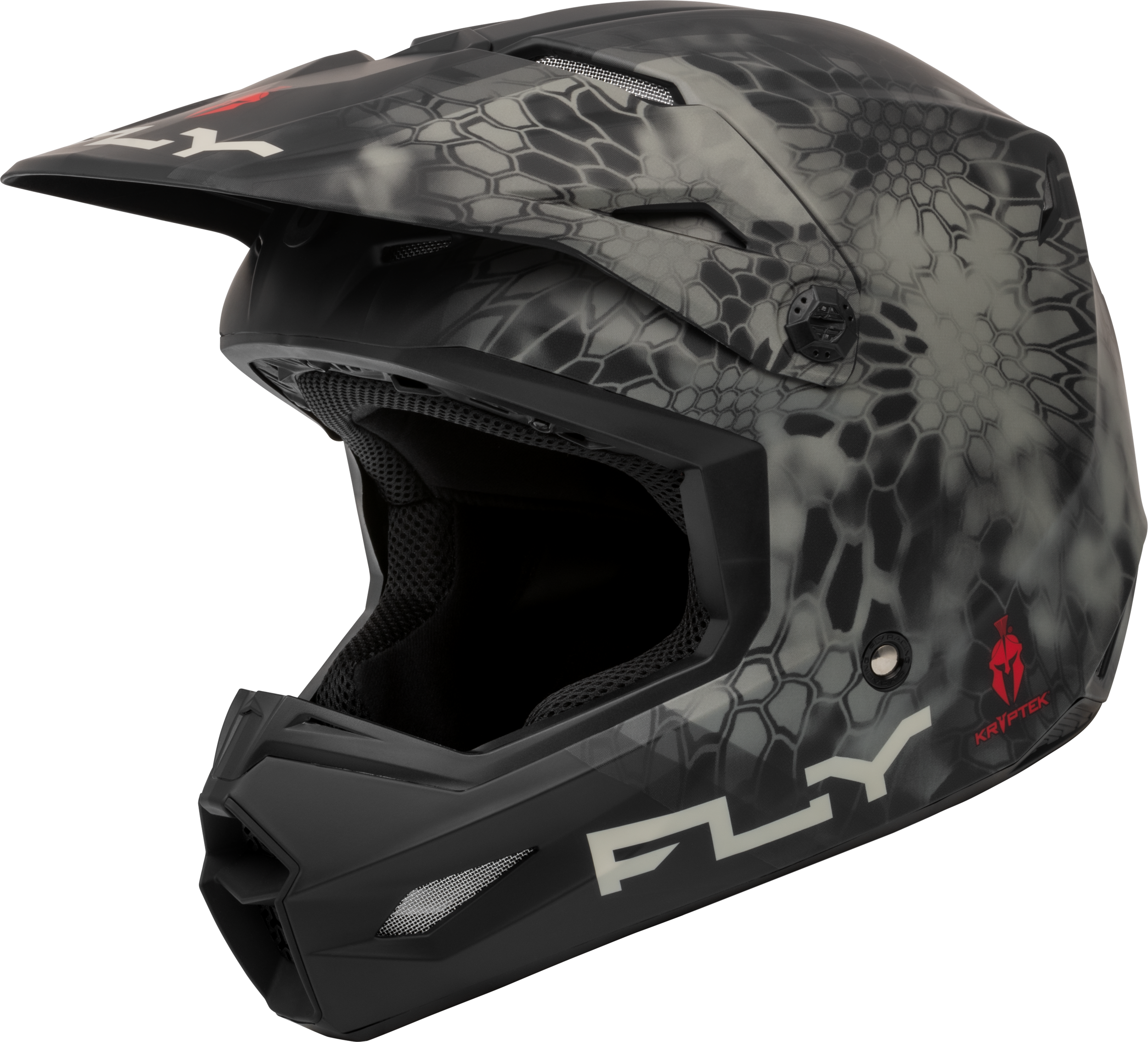 KINETIC SE KRYPTEK HELMET MATTE MOSS GREY/BLACK XS