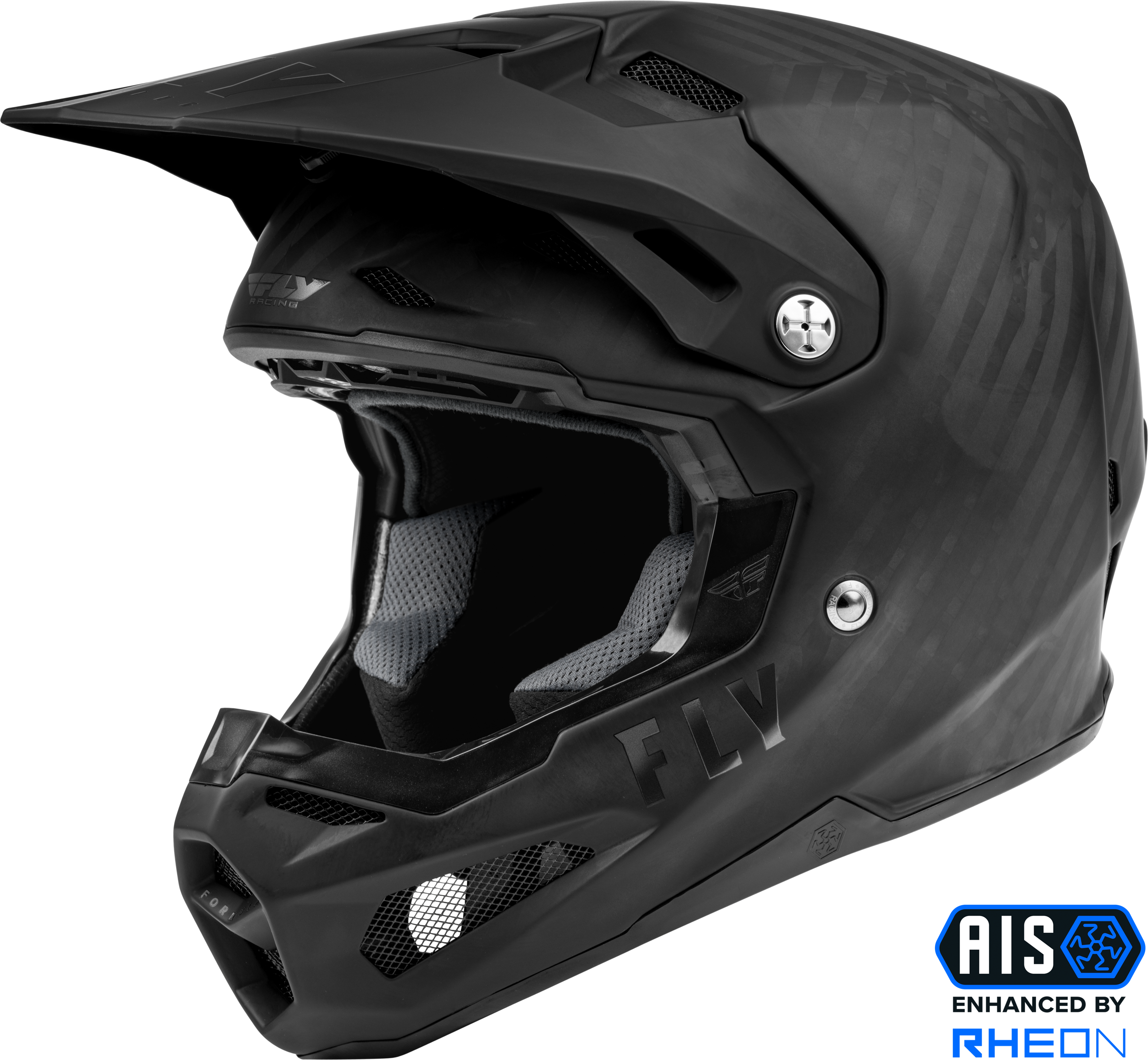 FORMULA CARBON SOLID HELMET MATTE BLACK CARBON LG