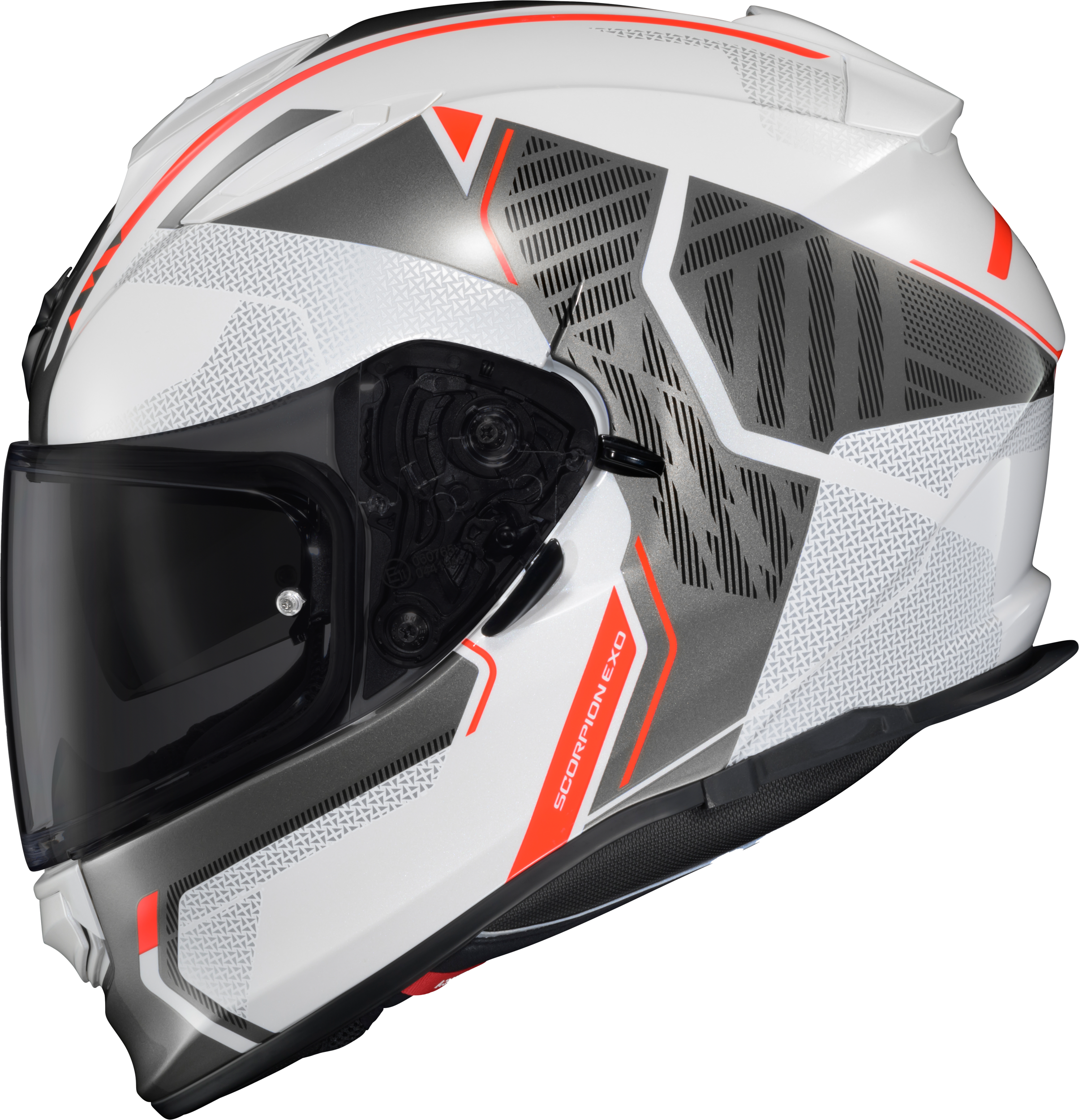 RYZER FULL-FACE HELMET SWITCH WHITE/GREY 2X