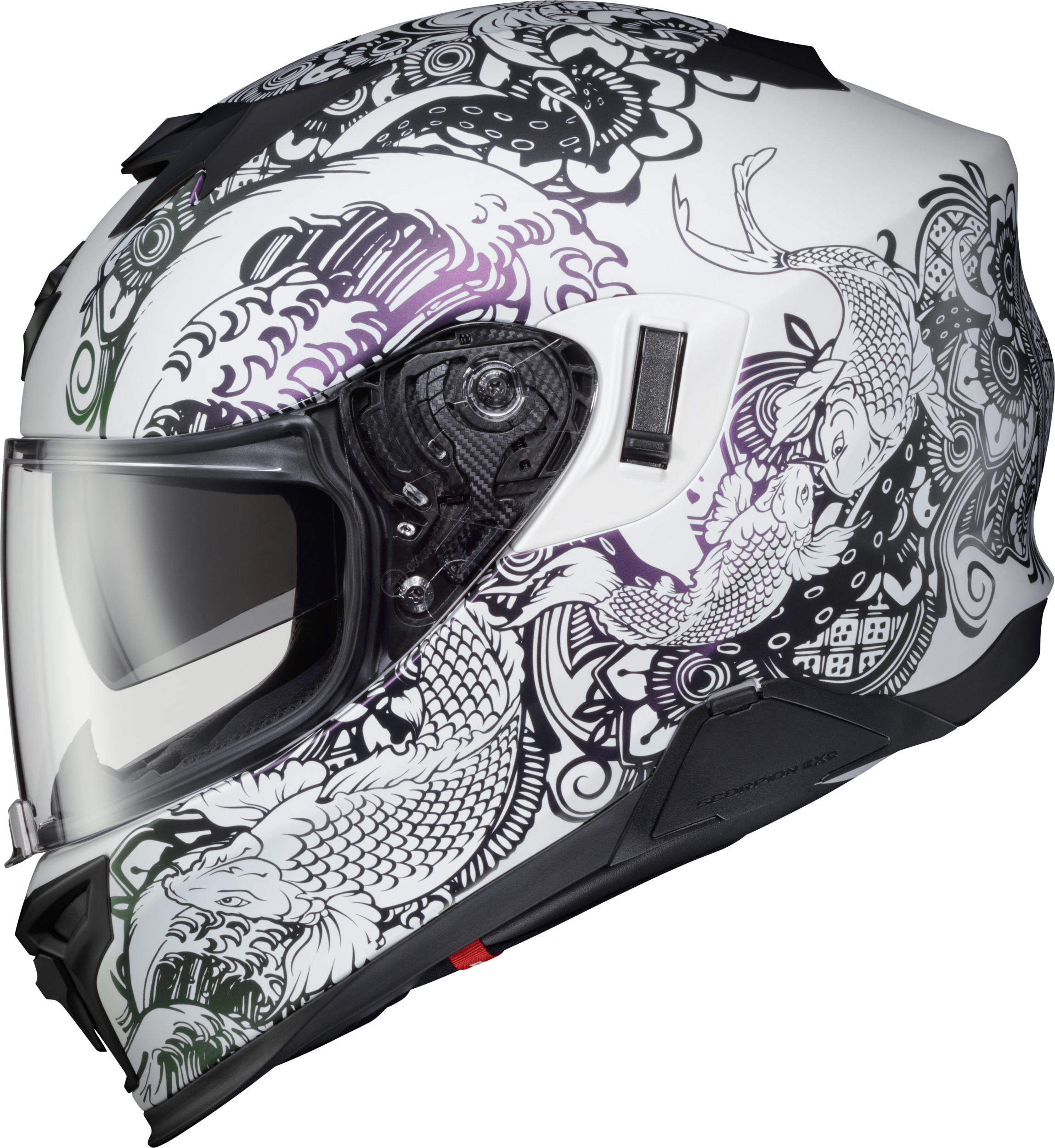 EXO-T520 HELMET NAMA-SUSHI WHITE/CHAMELEON XS