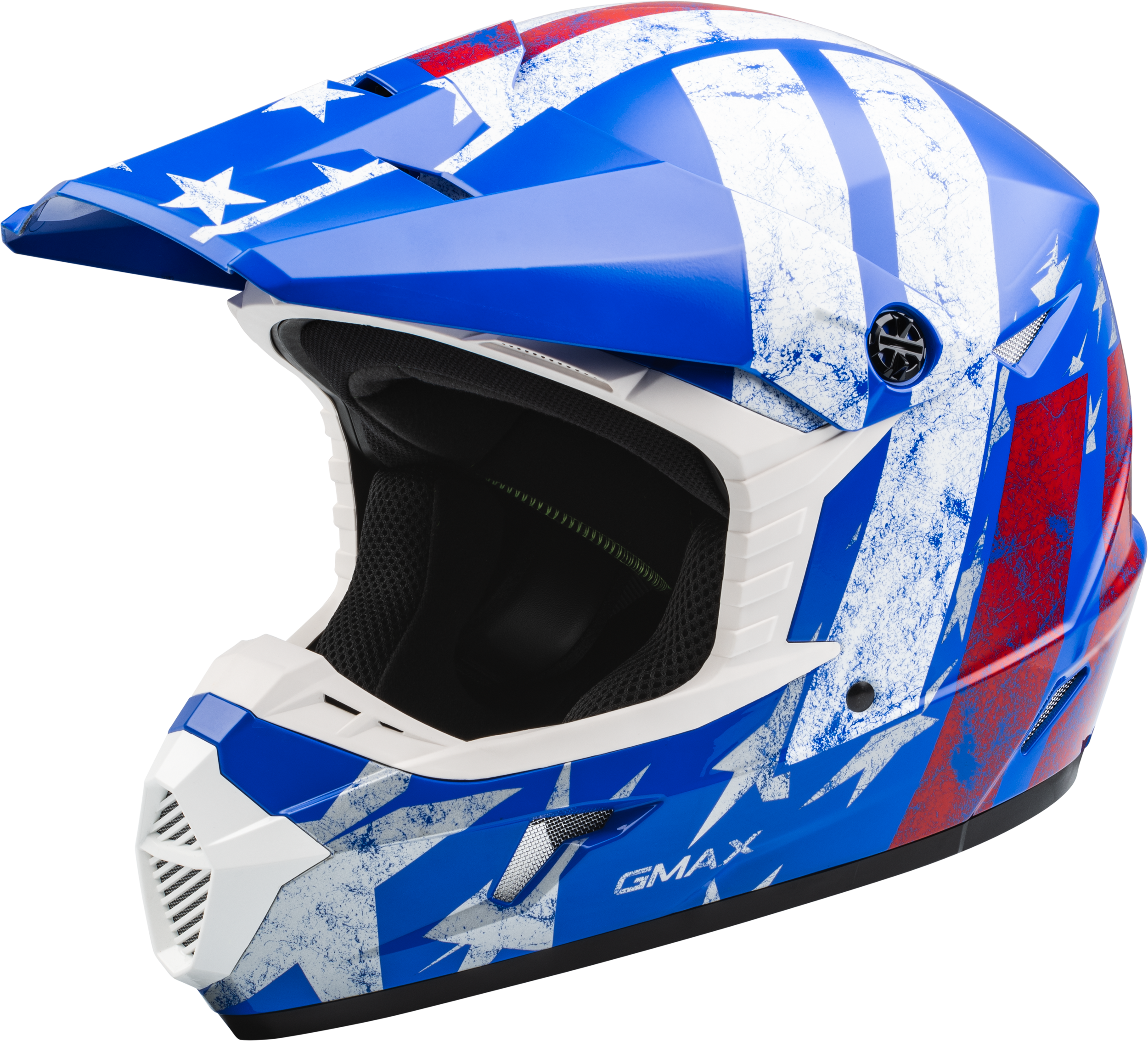 MX-46 PATRIOT OFF-ROAD HELMET RED/WHITE/BLUE XL