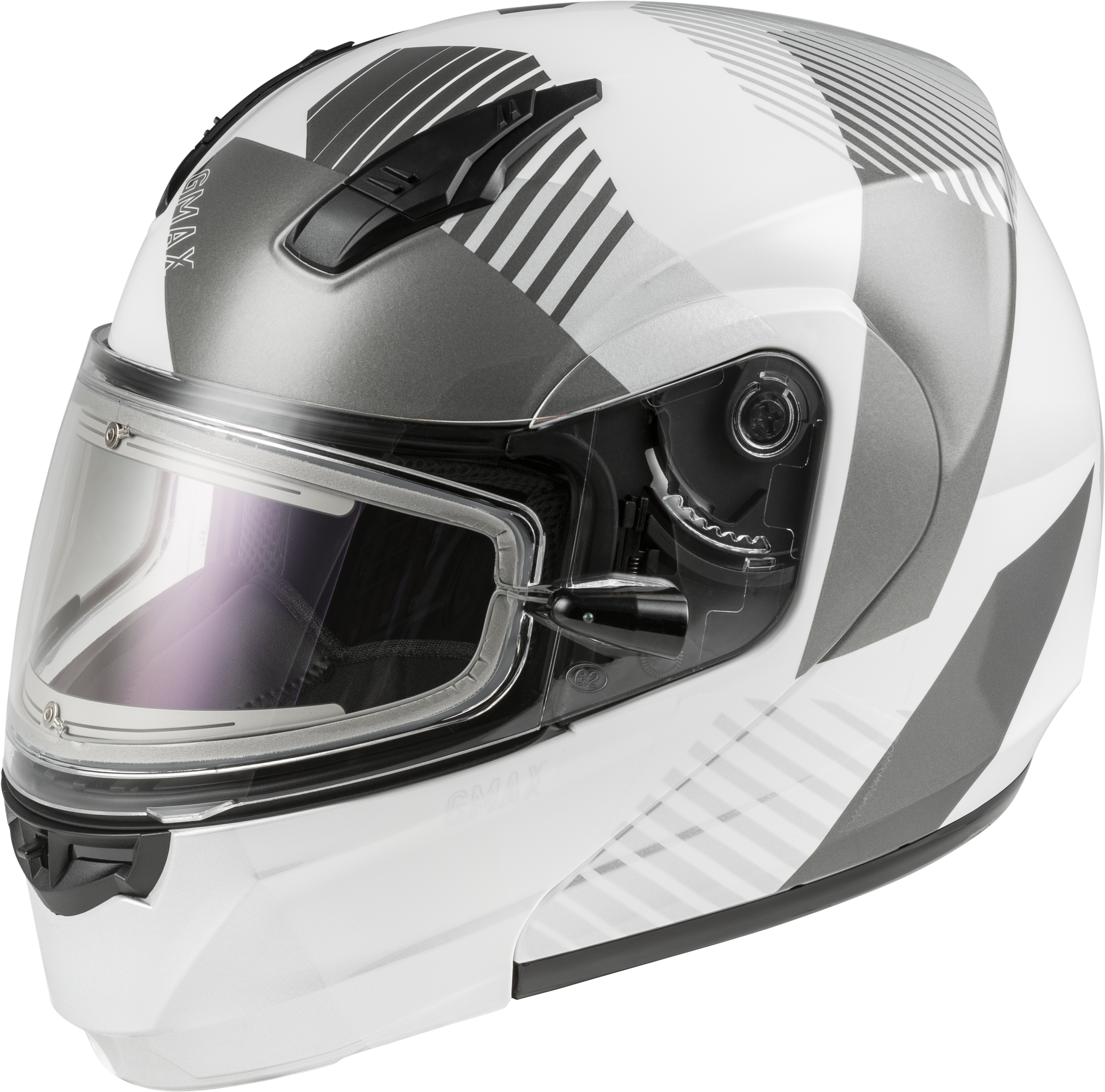 MD-04S MODULAR RESERVE W/ELEC SHIELD WHITE/SILVER SM