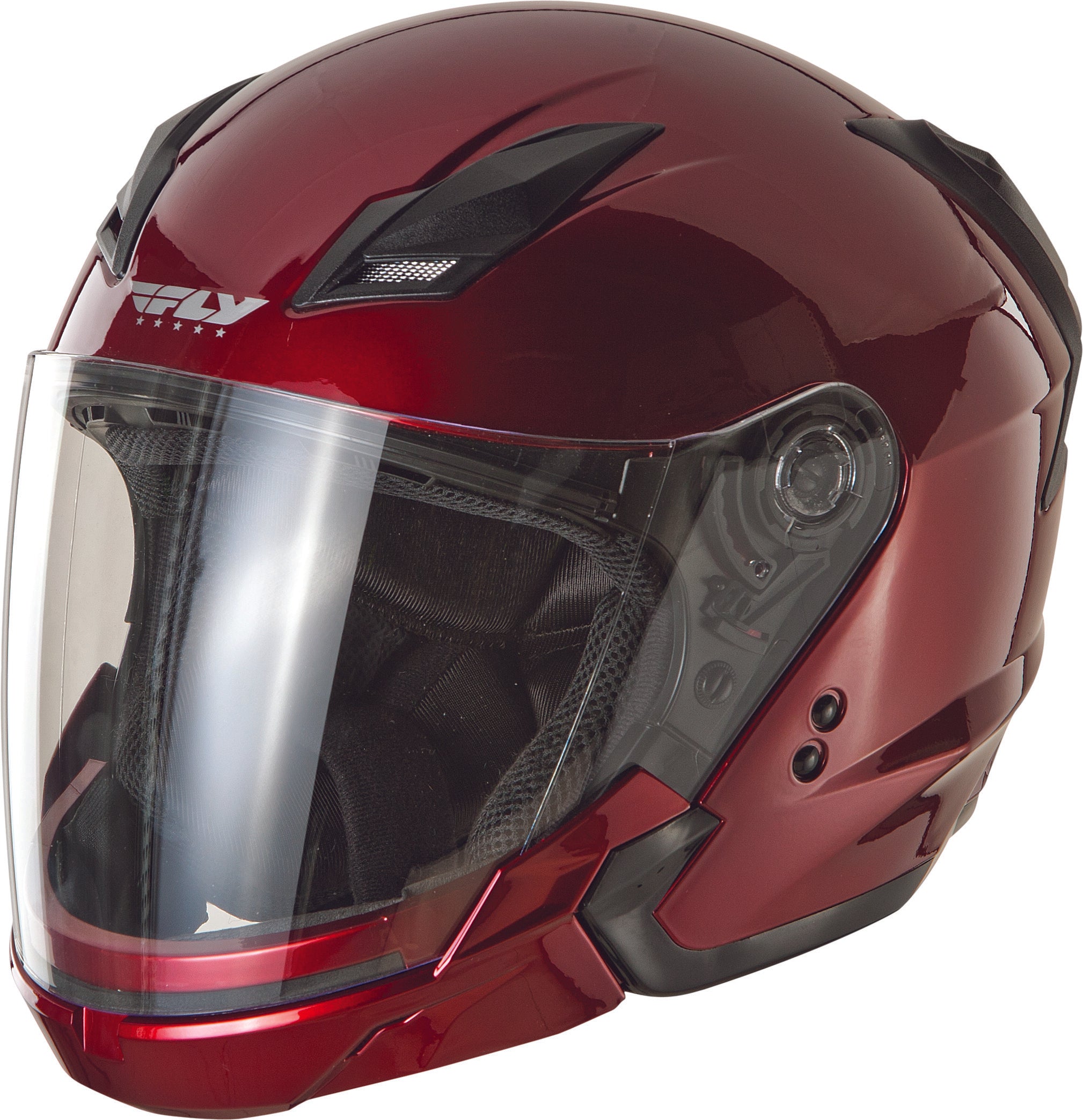 TOURIST SOLID HELMET CANDY RED SM