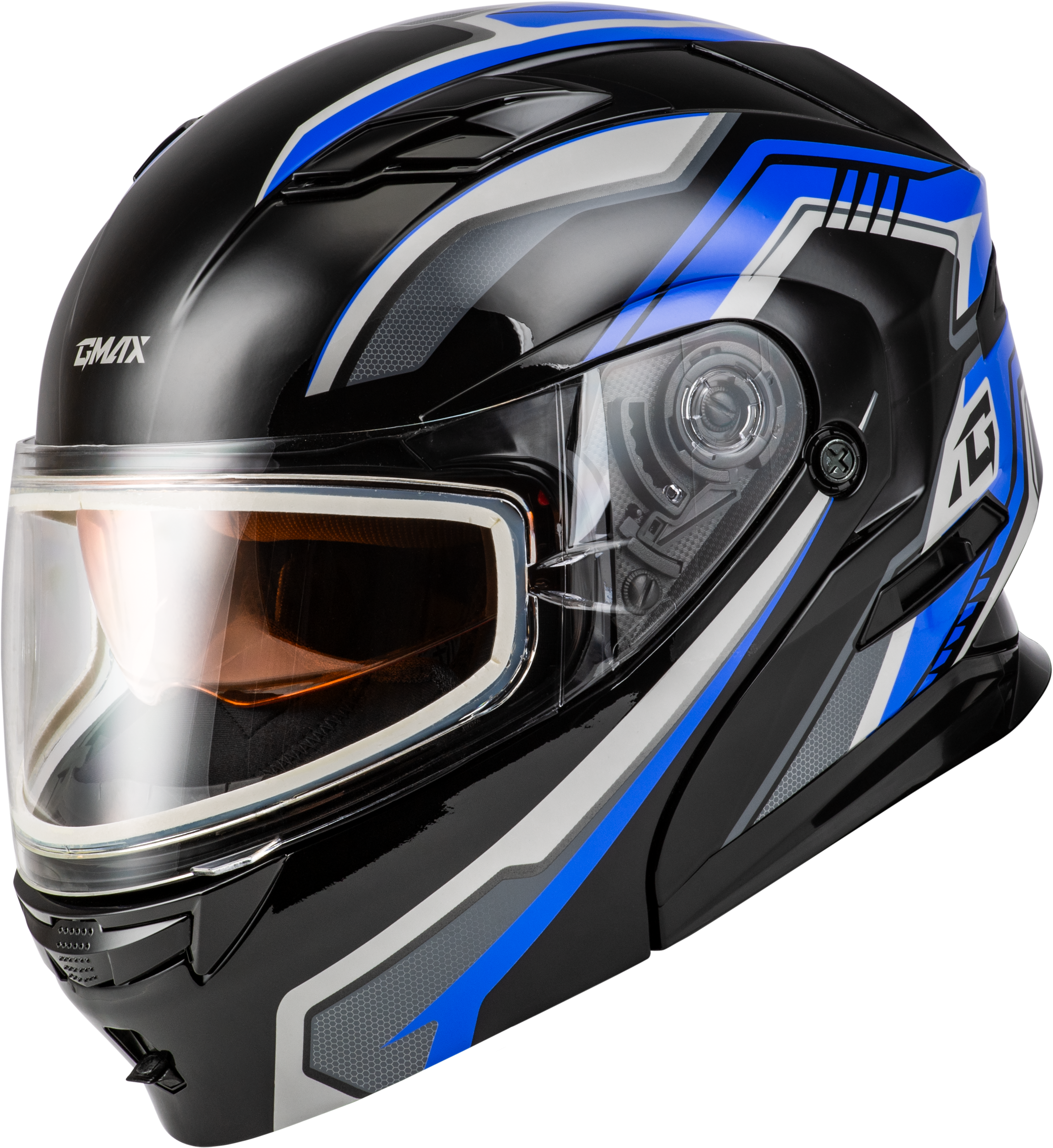 MD-01S TRANSISTOR SNOW HELMET BLUE/BLACK XS
