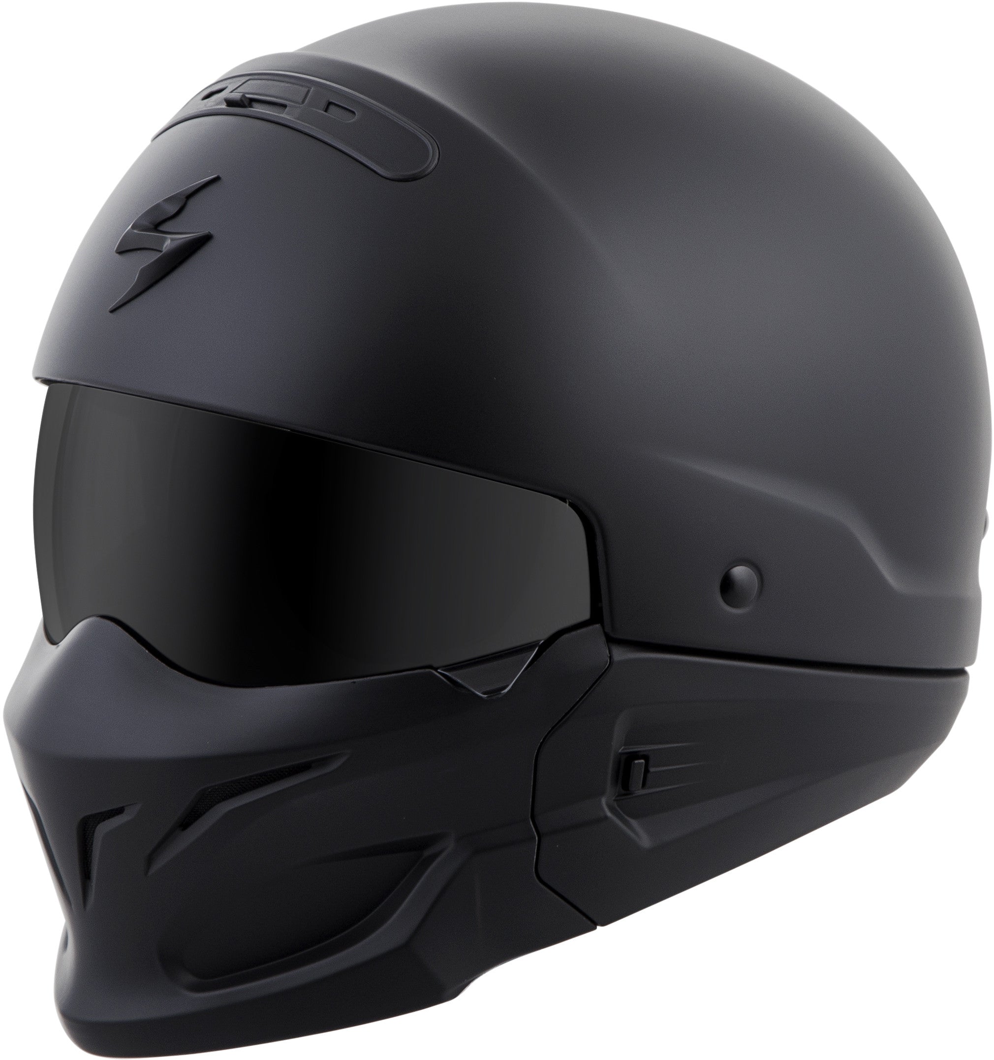 COVERT OPEN-FACE HELMET MATTE BLACK MD