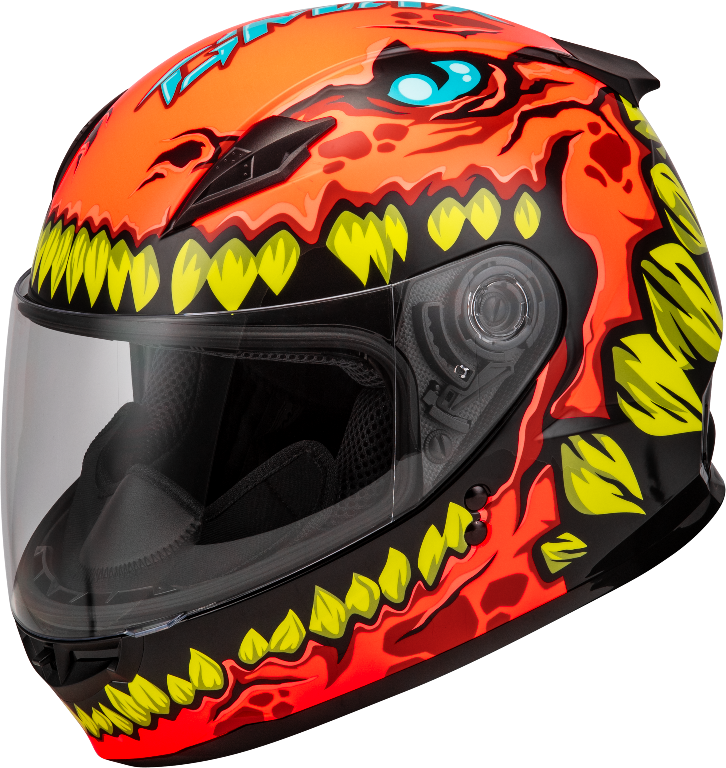 YOUTH GM-49Y DRAX HELMET ORANGE YM