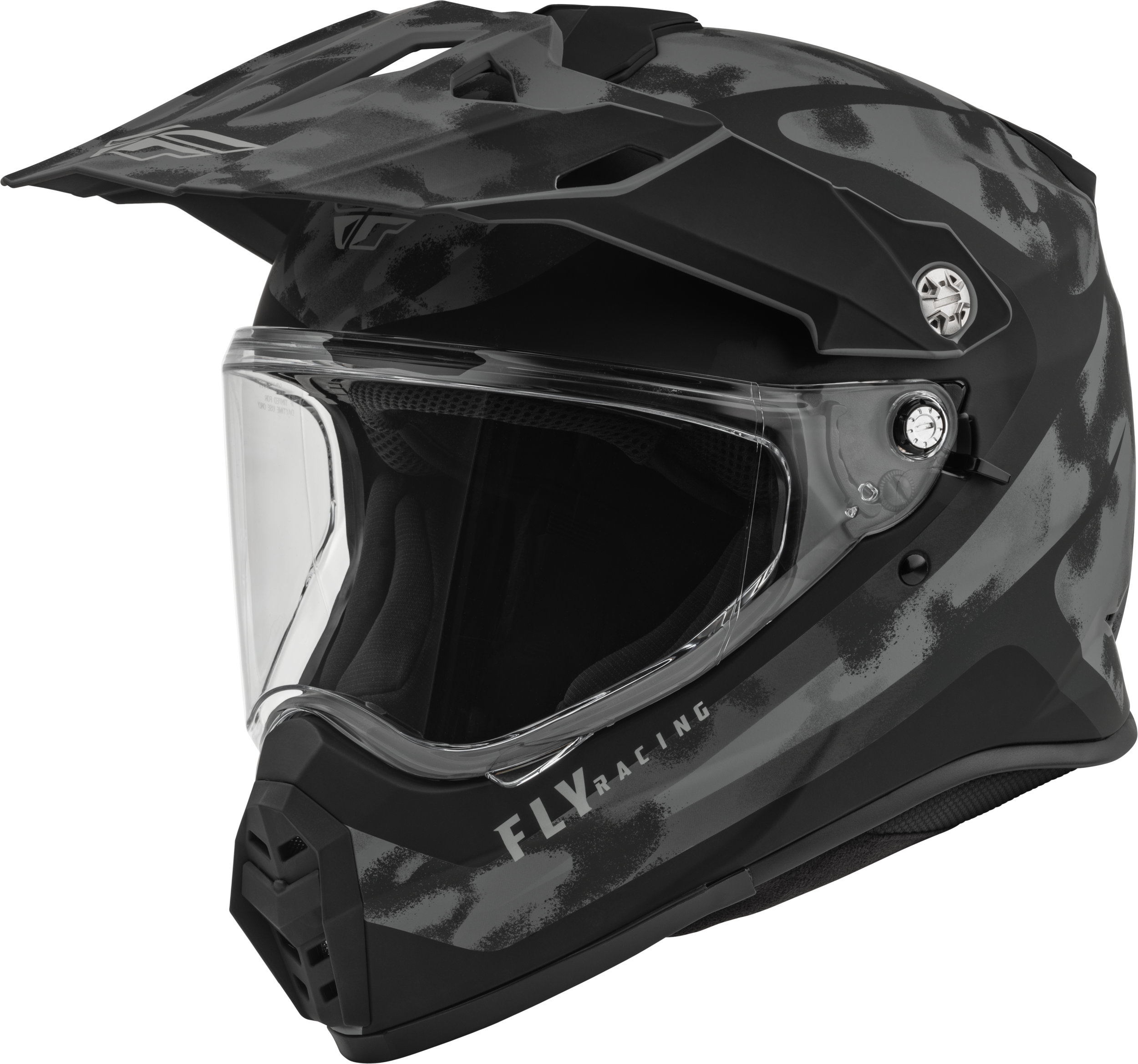 TREKKER PULSE HELMET MATTE GREY/BLACK CAMO XS
