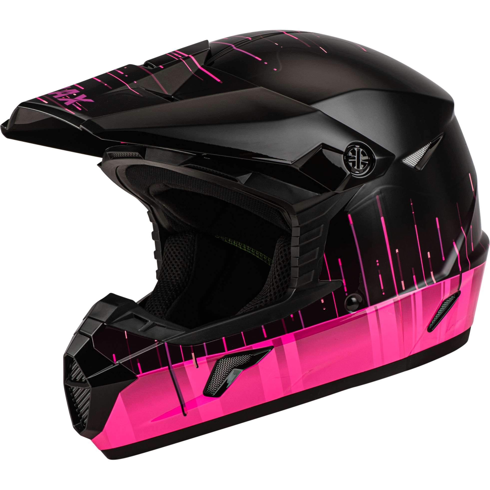MX-46 FREQUENCY OFF-ROAD HELMET BLACK/PINK XS