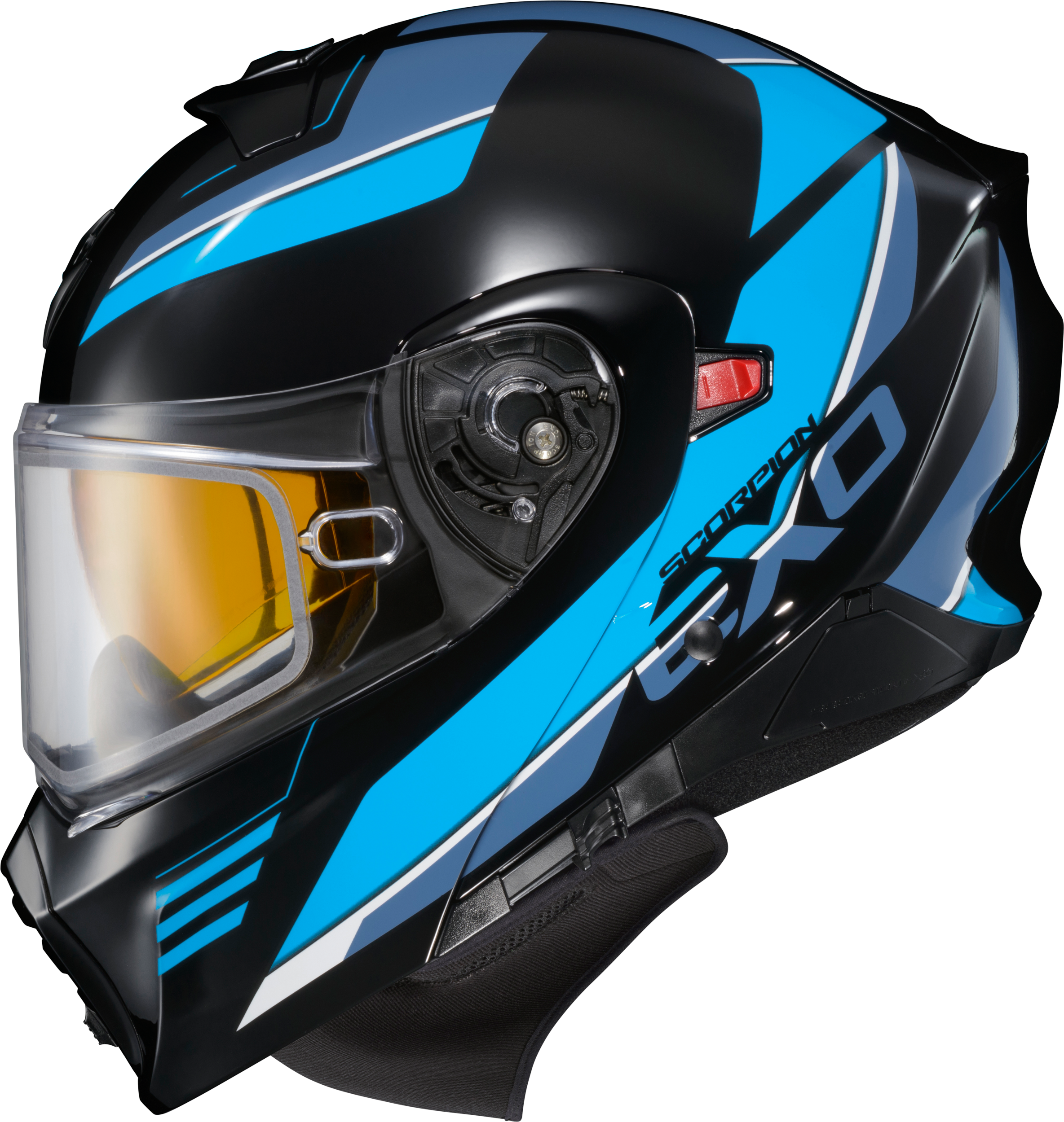 EXO-GT930 COLD WEATHER HELMET MODULUS BLK/BLU XL (ELECTRIC)