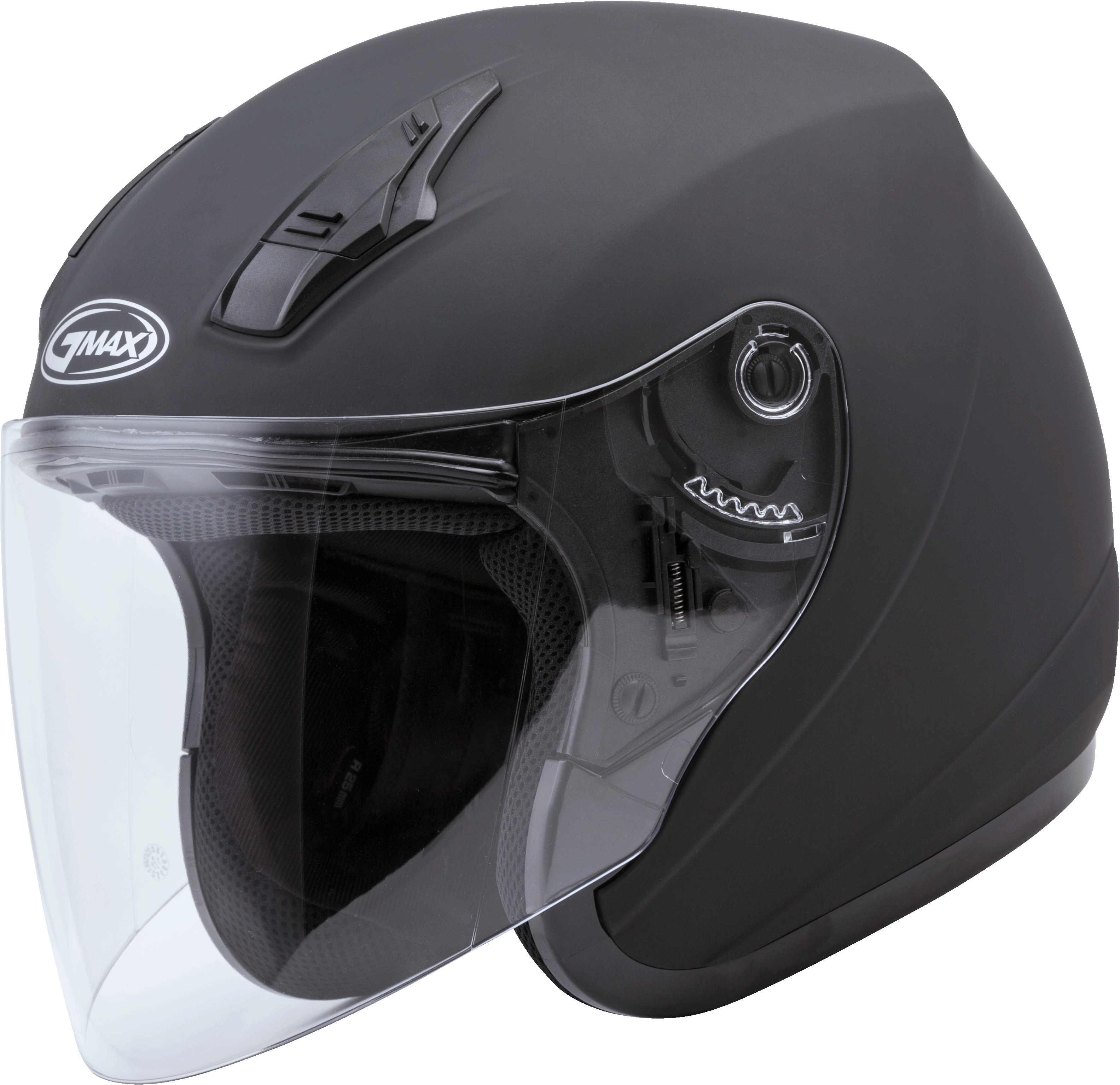 OF-17 OPEN-FACE HELMET MATTE BLACK SM