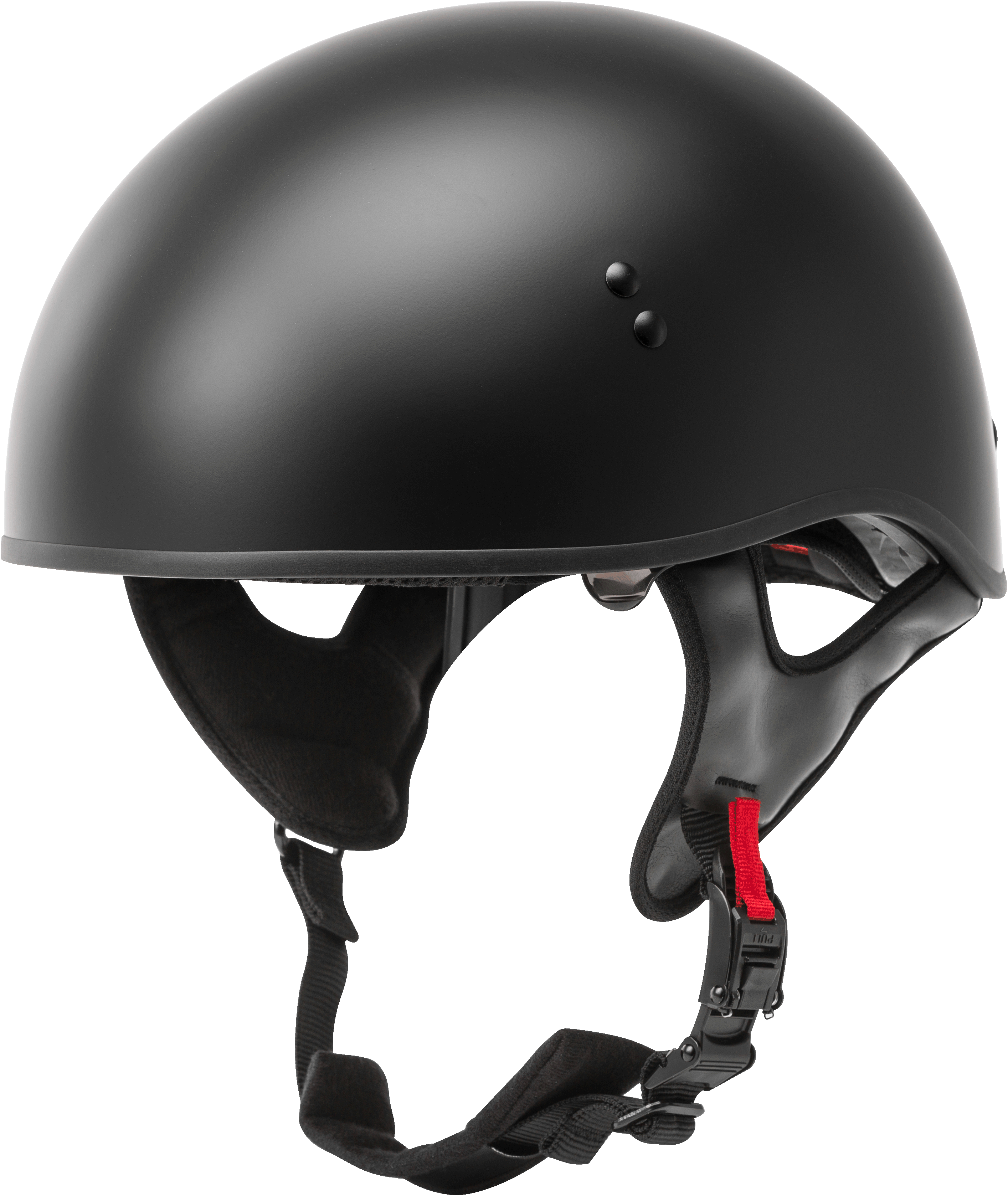 HH-65 HALF HELMET NAKED MATTE BLACK XL