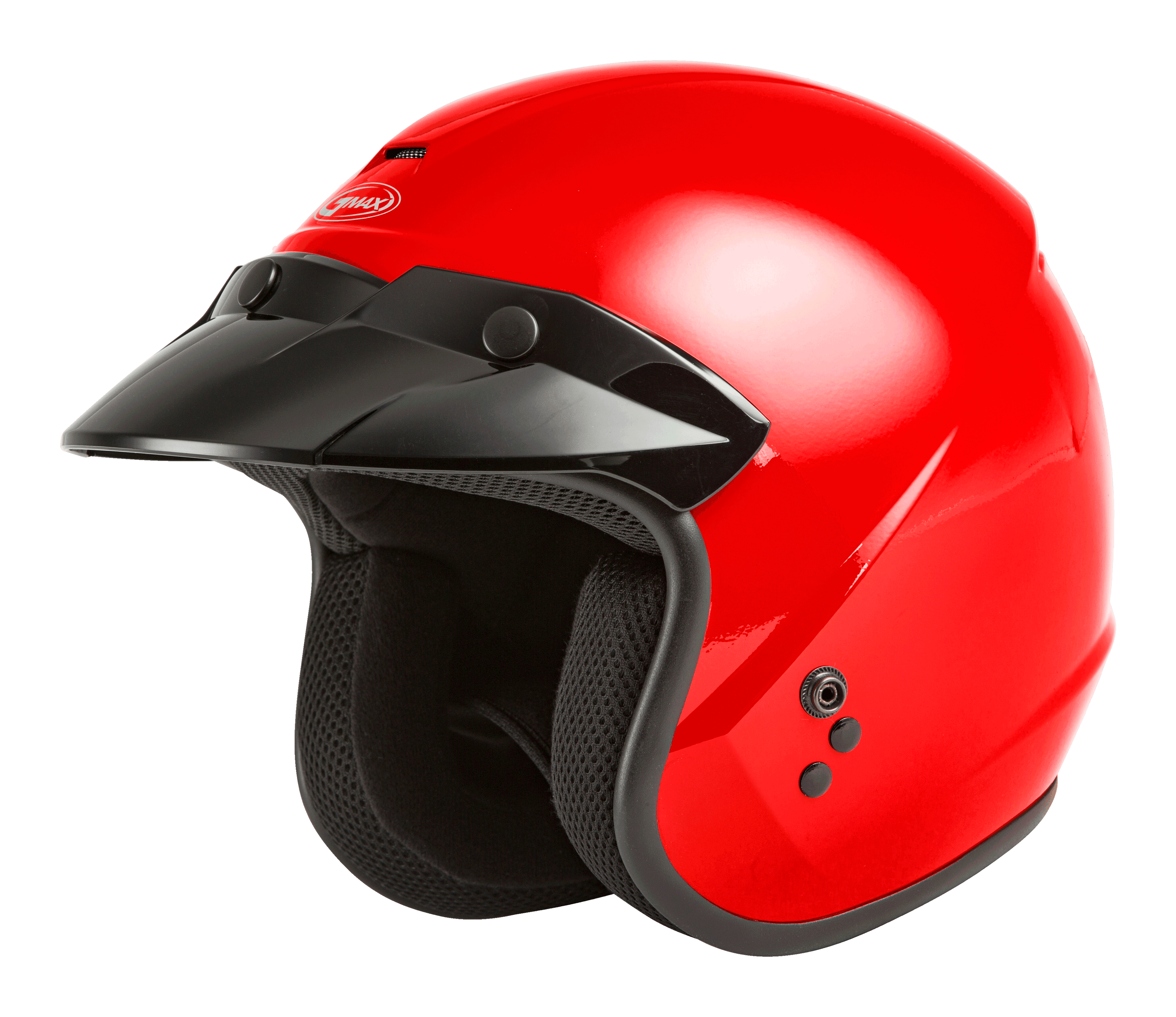 OF-2 OPEN-FACE HELMET RED SM
