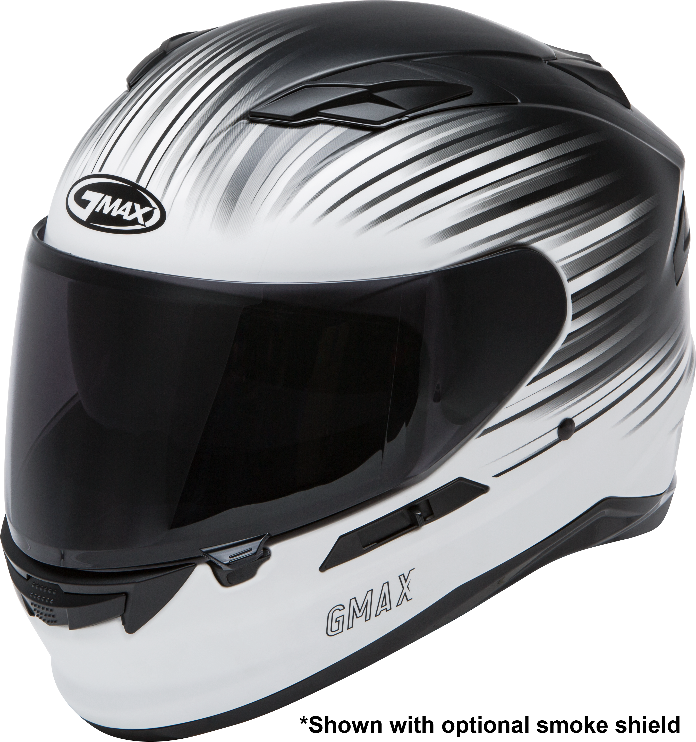 FF-98 FULL-FACE RELIANCE HELMET MATTE WHITE/BLACK 2X