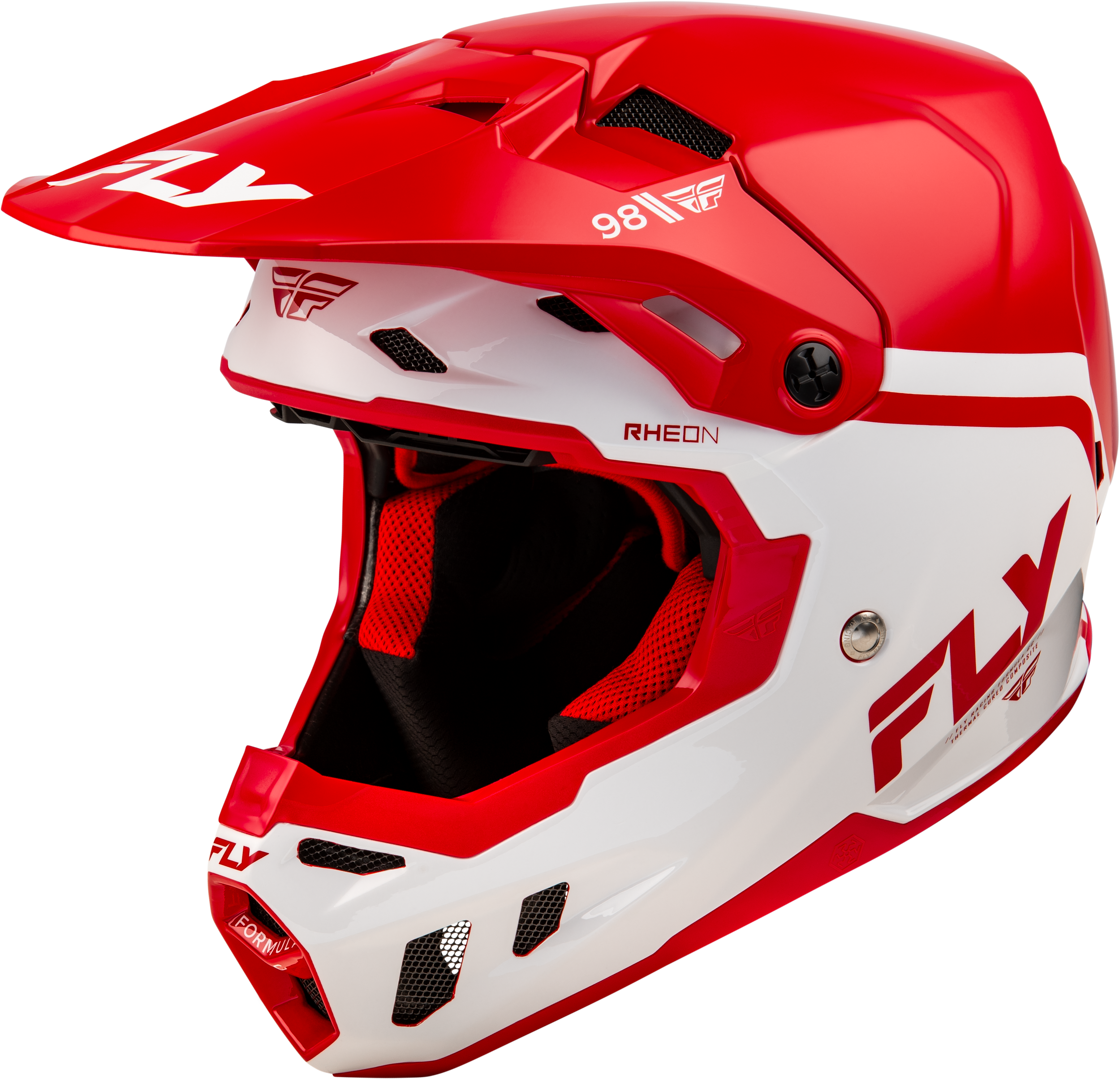 FORMULA CC OBJECTIVE HELMET RED/WHITE LG