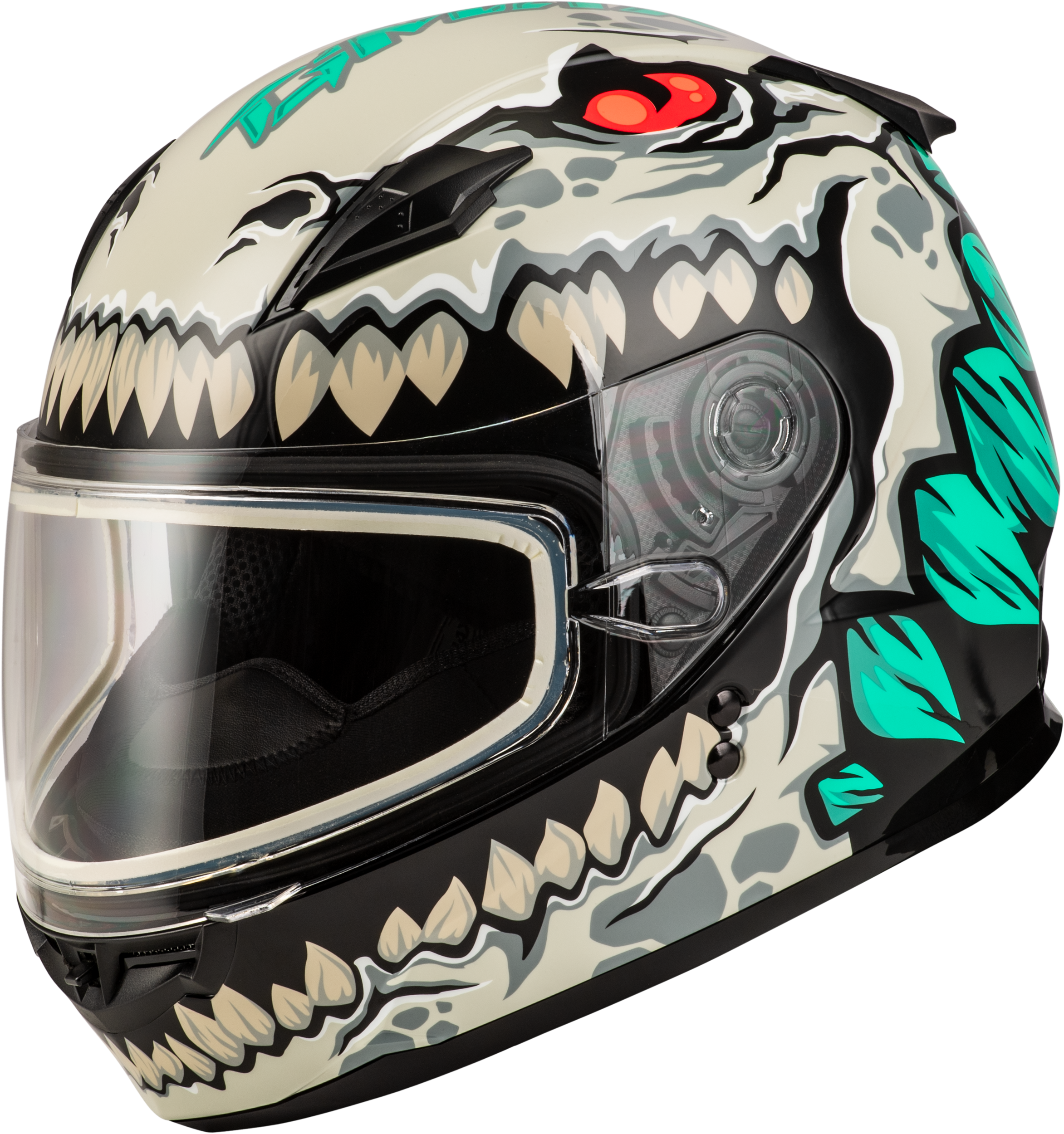 YOUTH GM-49Y DRAX SNOW HELMET SILVER YS
