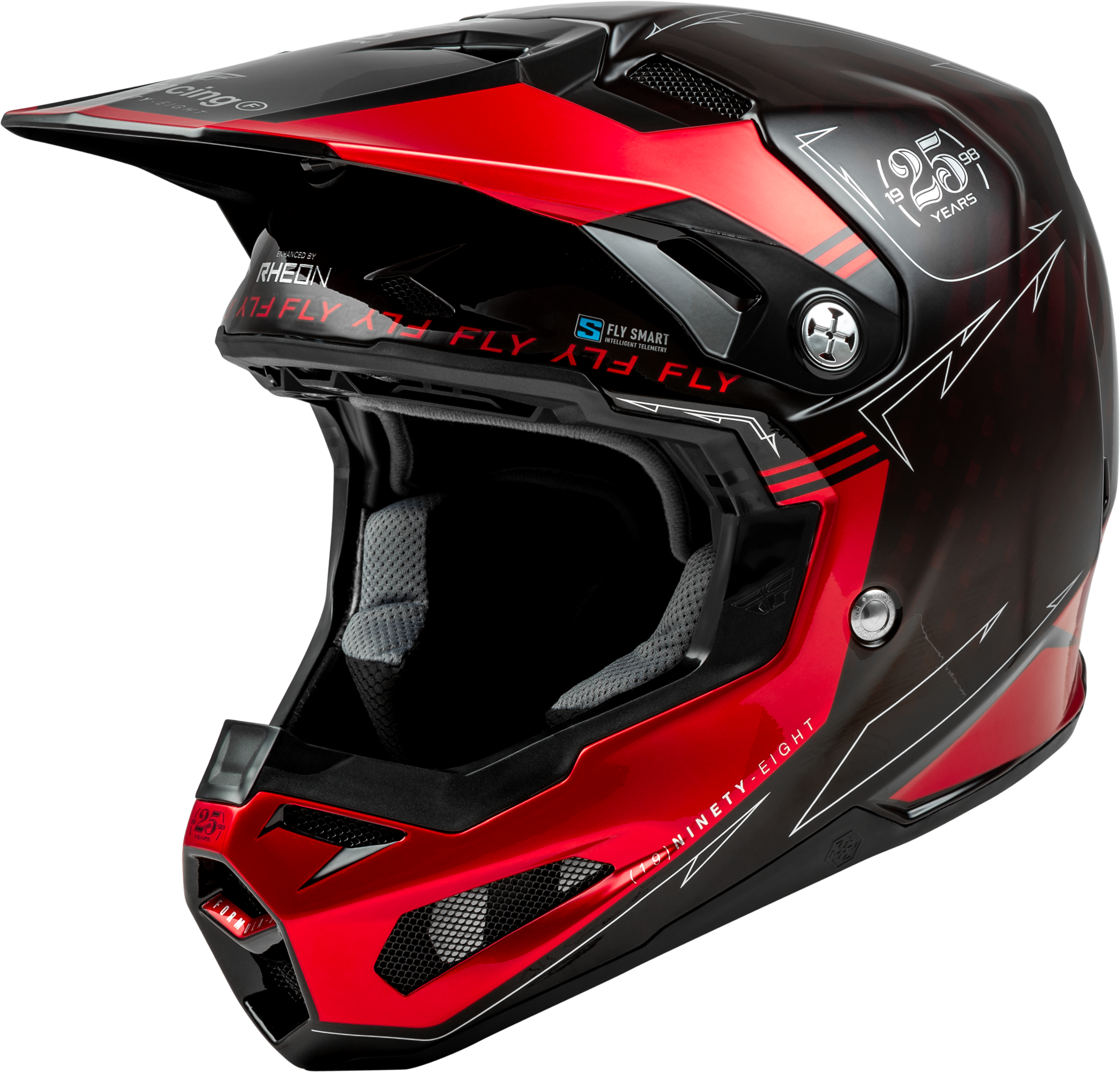 FORMULA S CARBON LEGACY HELMET RED CARBON/BLACK MD