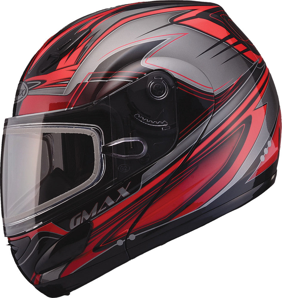 GM-44S MODULAR HELMET SEMCOE RED/SILVER/BLACK L