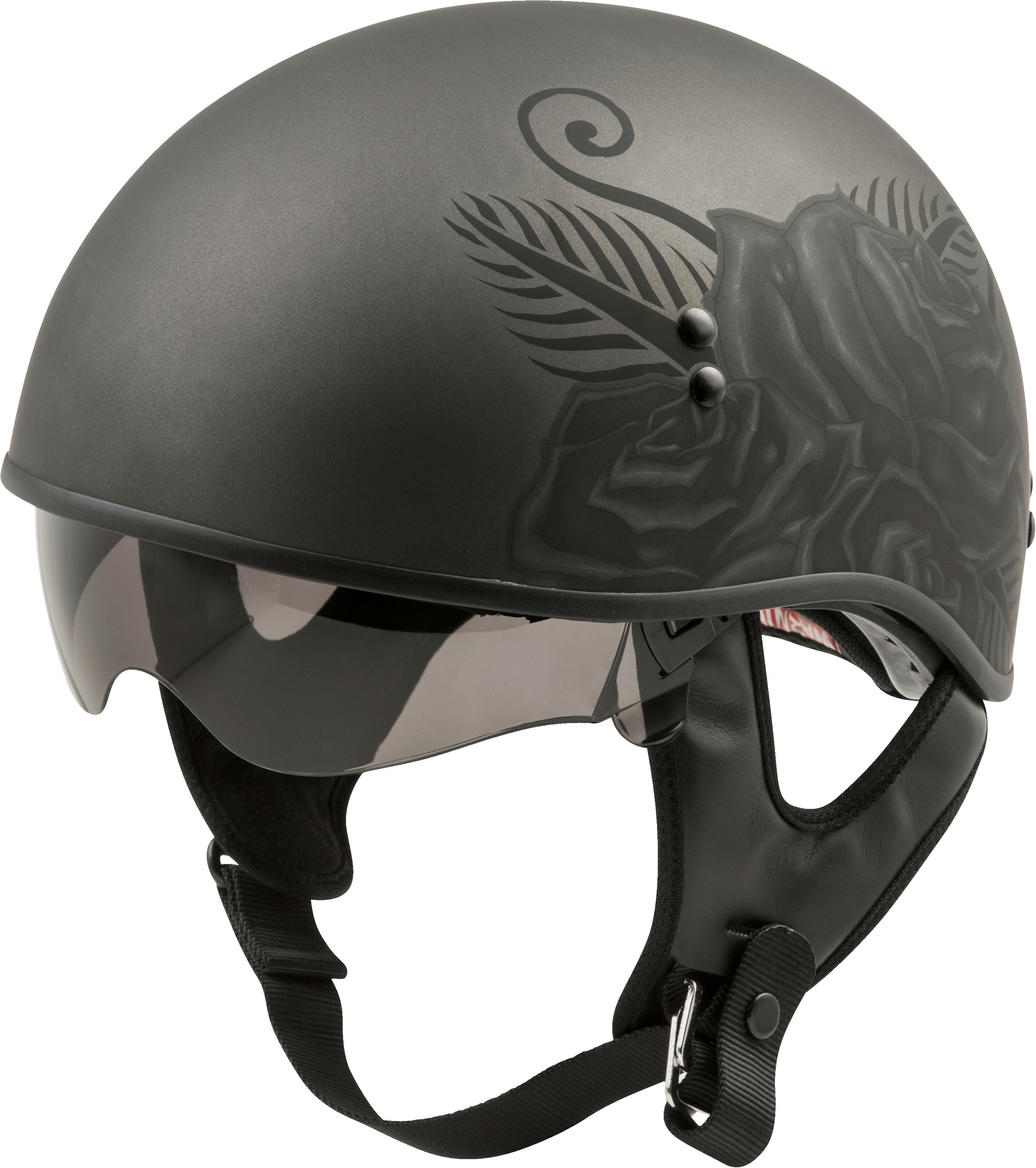 HH-65 HALF HELMET DEVOTION NAKED MATTE BLACK XL